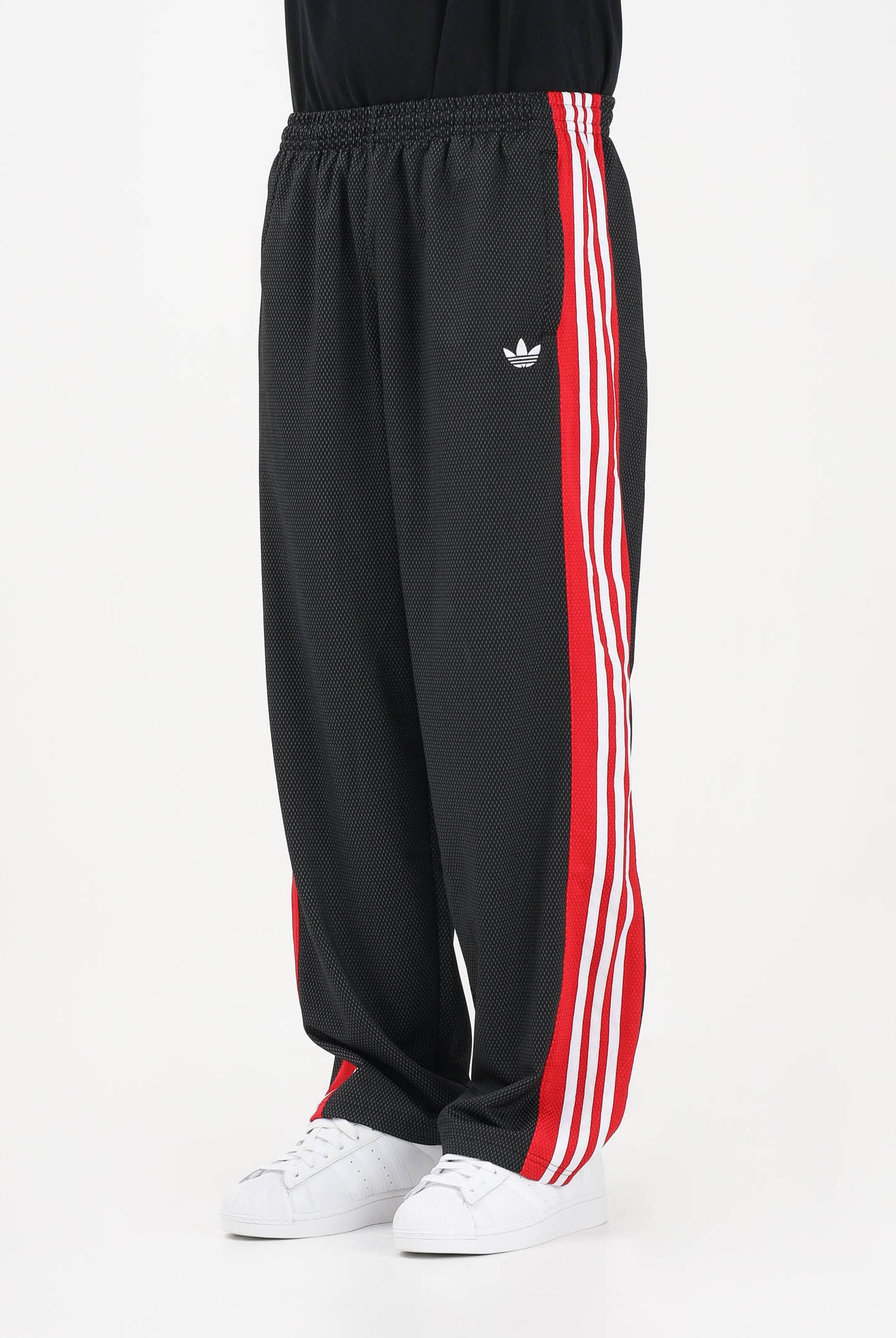 ADIDAS ORIGINALS Pantalone sportivo LOOSE MESH nero da uomo KE0117 . ADIDAS ORIGINALS