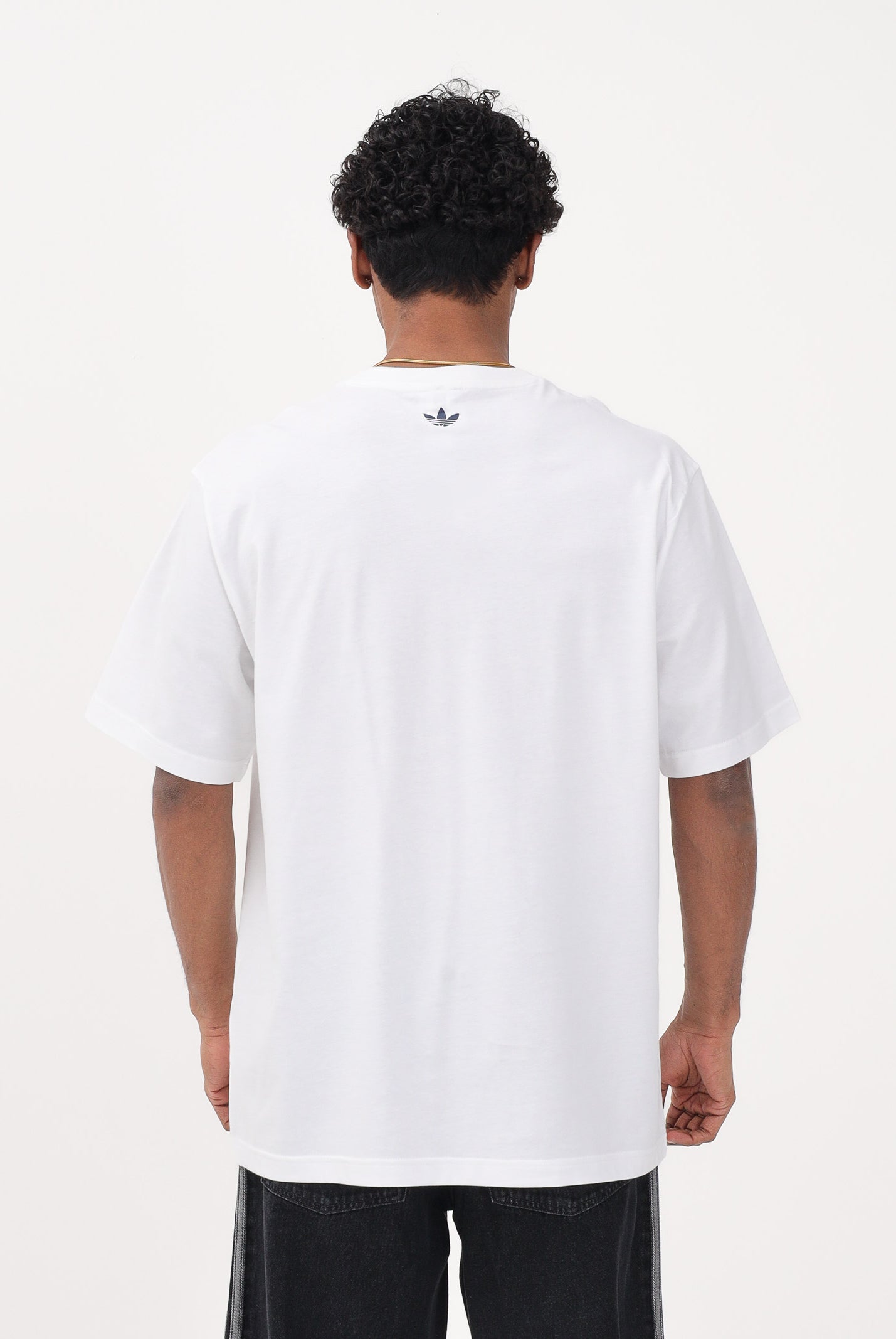 ADIDAS ORIGINALS T-shirt a manica corta GFX bianca da uomo KE0160 . ADIDAS ORIGINALS