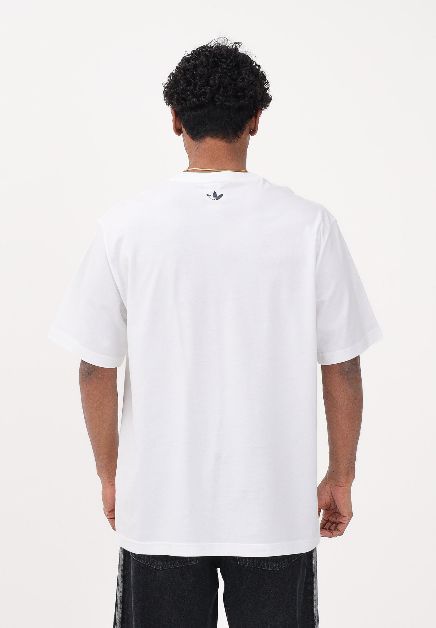 ADIDAS ORIGINALS T-shirt a manica corta GFX bianca da uomo KE0160 . ADIDAS ORIGINALS