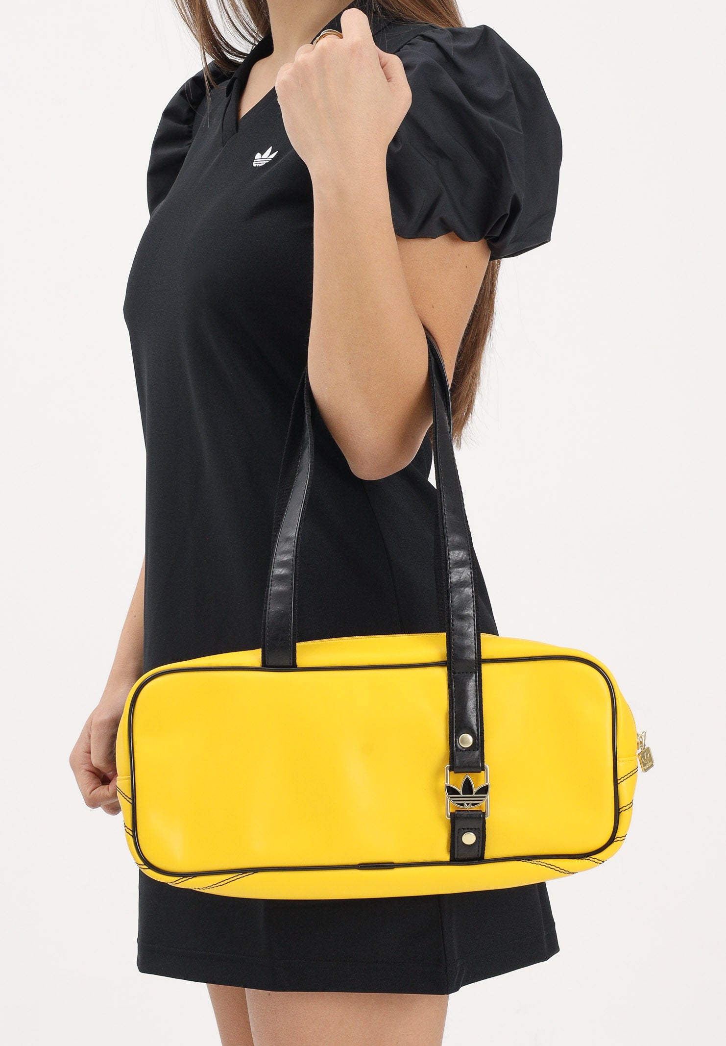 ADIDAS ORIGINALS Borsa a spalla AIRLINER gialla da donna KE0687 . ADIDAS ORIGINALS