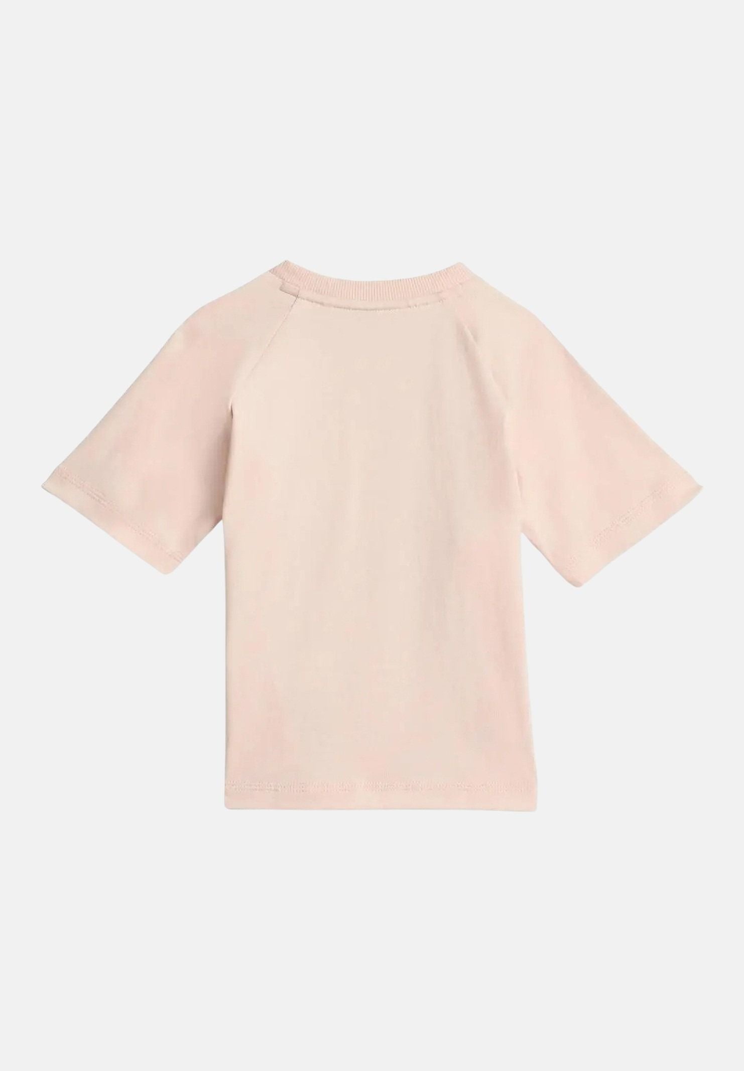 ADIDAS PERFORMANCE Completo t-shirt e shorts pink/white rosa chiaro da neonato con grafica Football Monster.<BR/> KE0757 . ADIDAS ORIGINALS