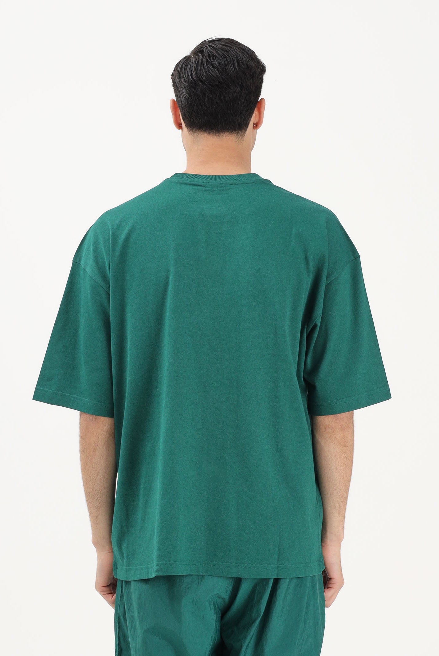 ADIDAS ORIGINALS T-shirt a manica corta TREFOIL verde da uomo KE0900 . ADIDAS ORIGINALS