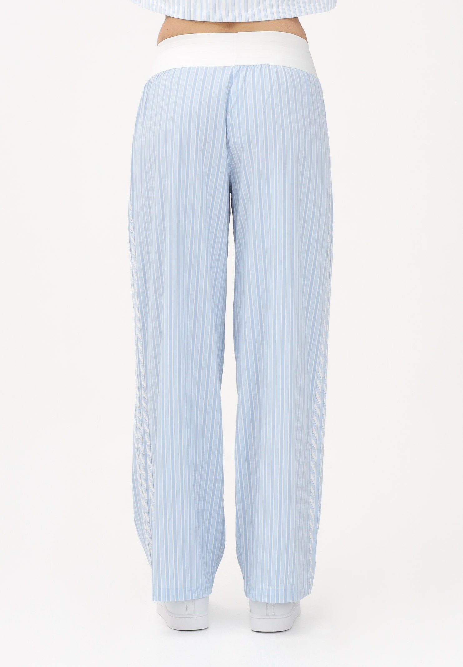 ADIDAS ORIGINALS Pantalone sportivo azzurro da donna KE1073 . ADIDAS ORIGINALS