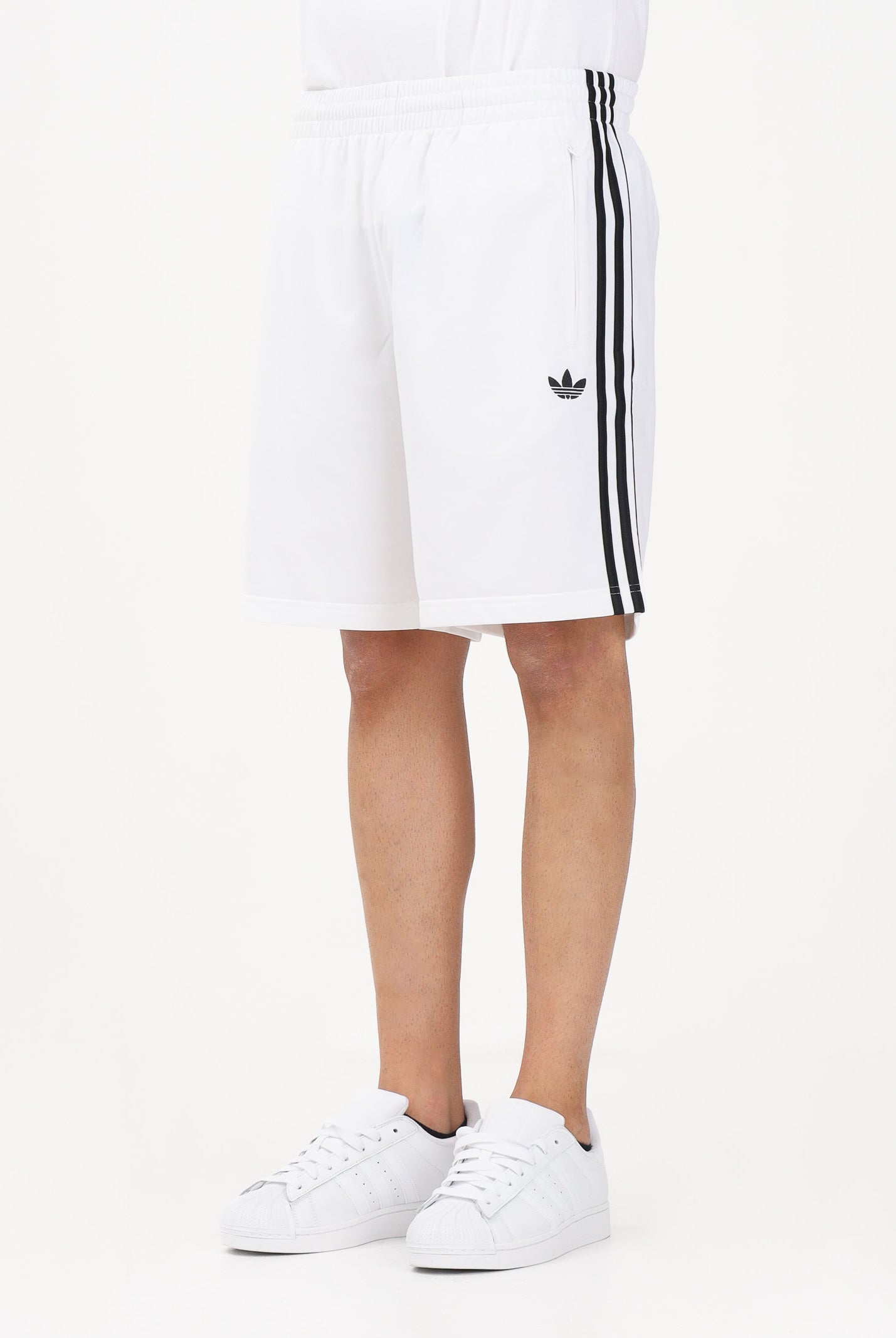 ADIDAS ORIGINALS Shorts sportivo Firebird bianco da uomo KE1378 . ADIDAS ORIGINALS