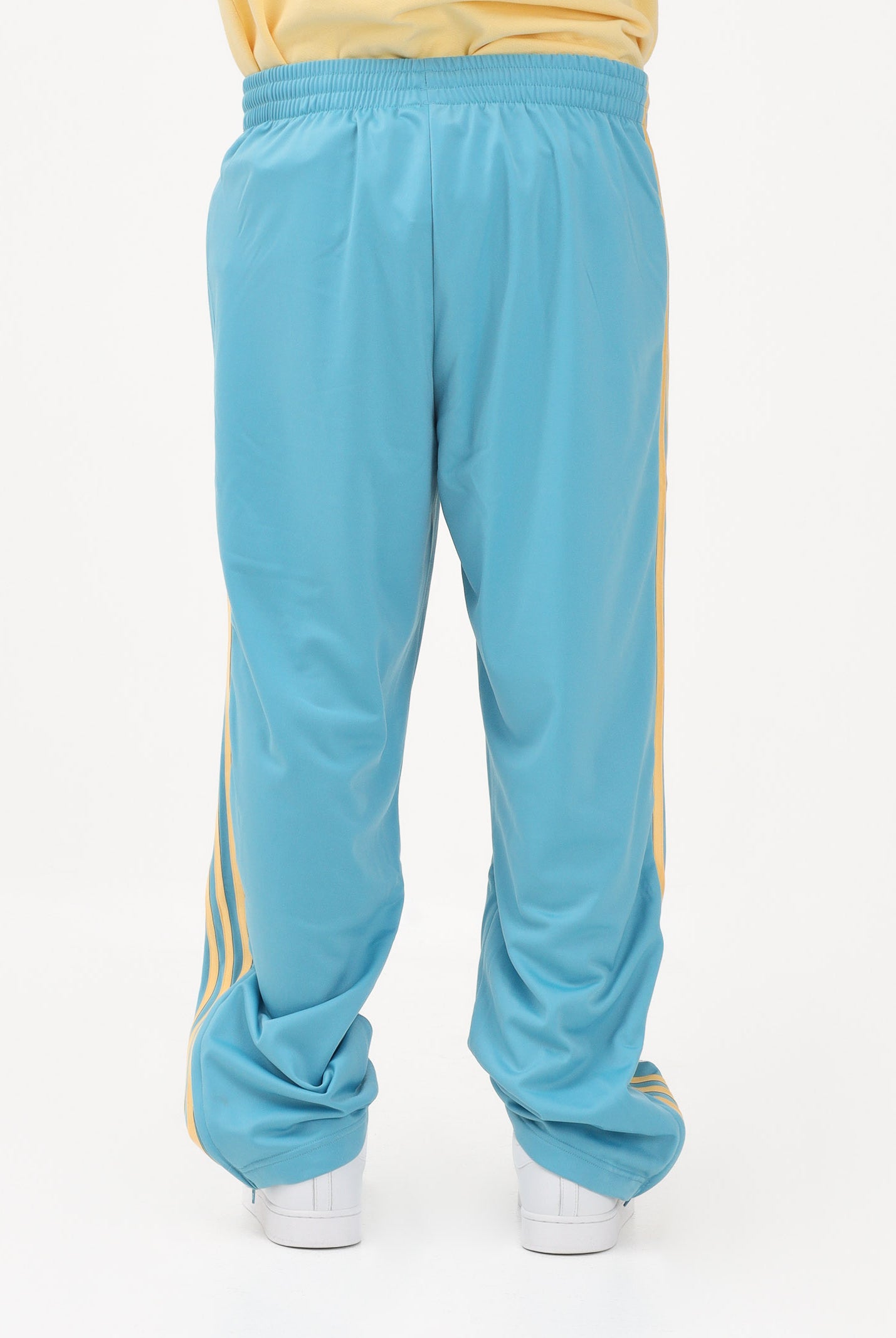 ADIDAS ORIGINALS Pantalone sportivo FIREBIRD azzurro e giallo da uomo KE1648 . ADIDAS ORIGINALS