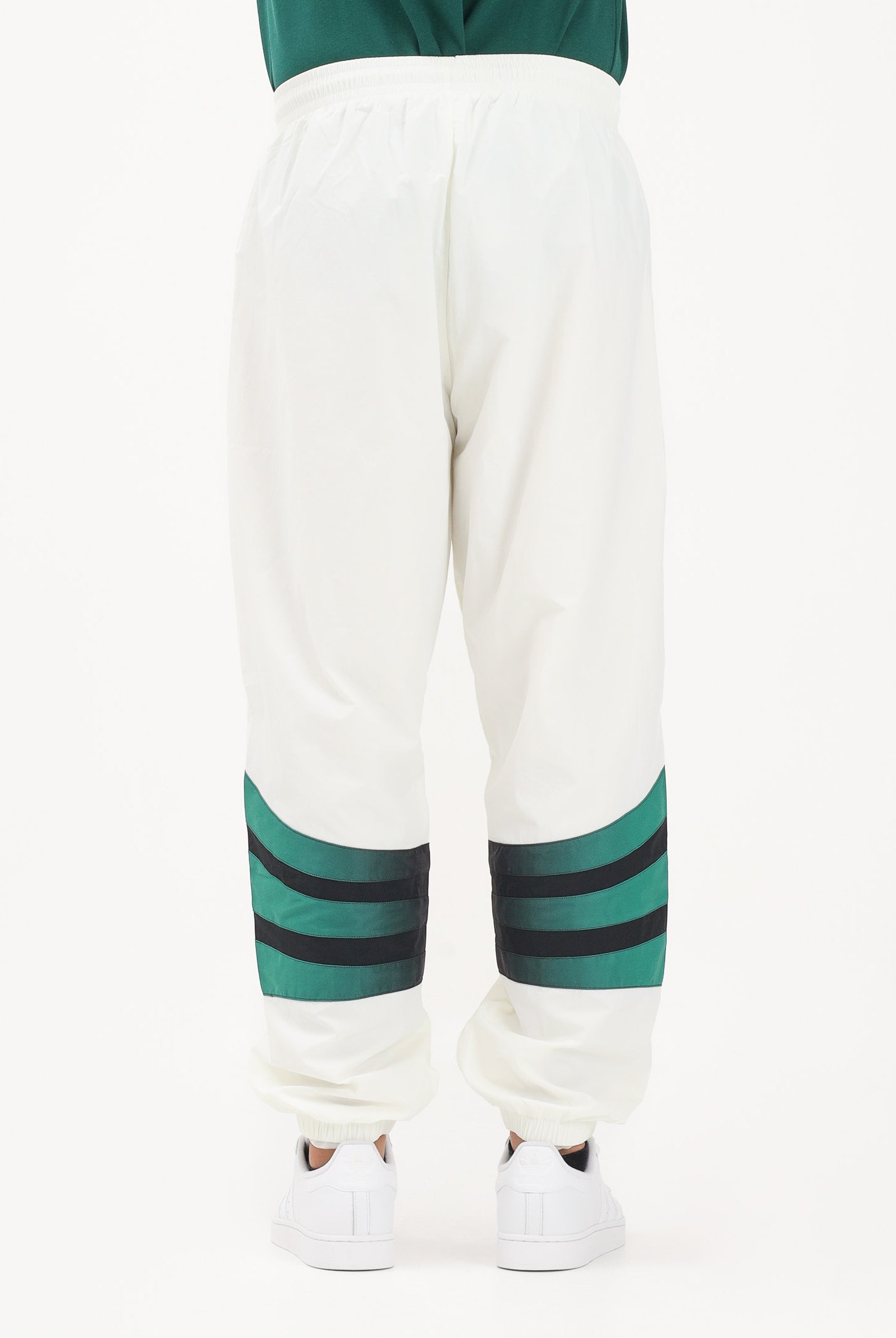 ADIDAS ORIGINALS Pantalone sportivo SANTIAGO bianco da uomo KE2148 . ADIDAS ORIGINALS