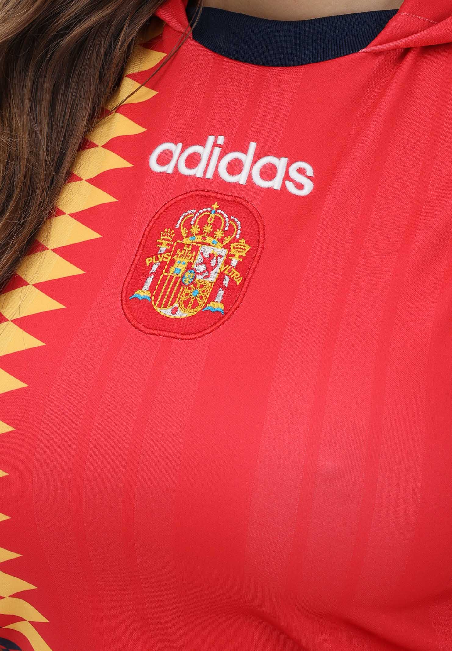 ADIDAS ORIGINALS Top Spain Reconstructed Bringback rosso da donna KE2290 . ADIDAS ORIGINALS
