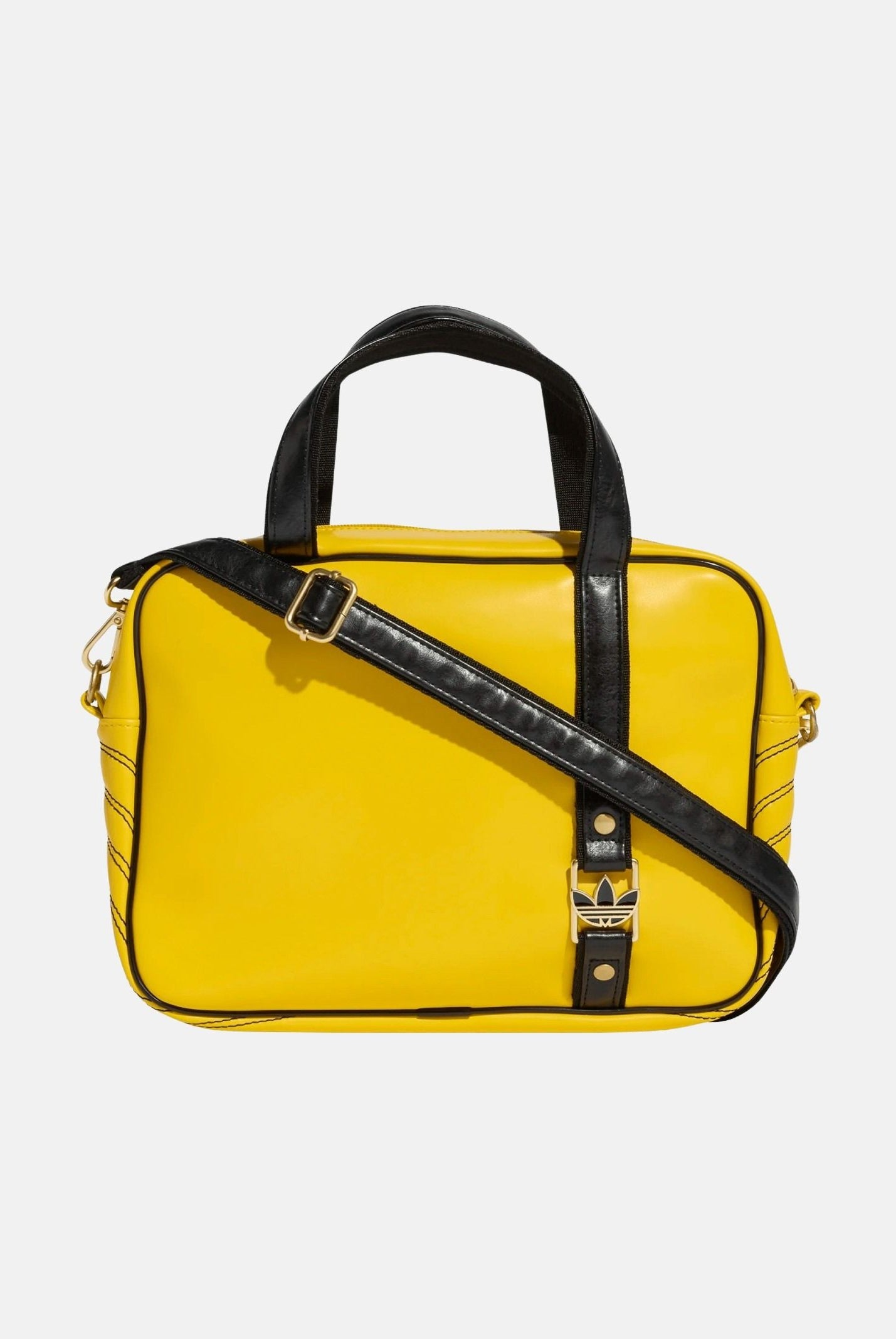 ADIDAS ORIGINALS Borsa a mano AIRLINER MEDIUM gialla da donna KE2326 . ADIDAS ORIGINALS