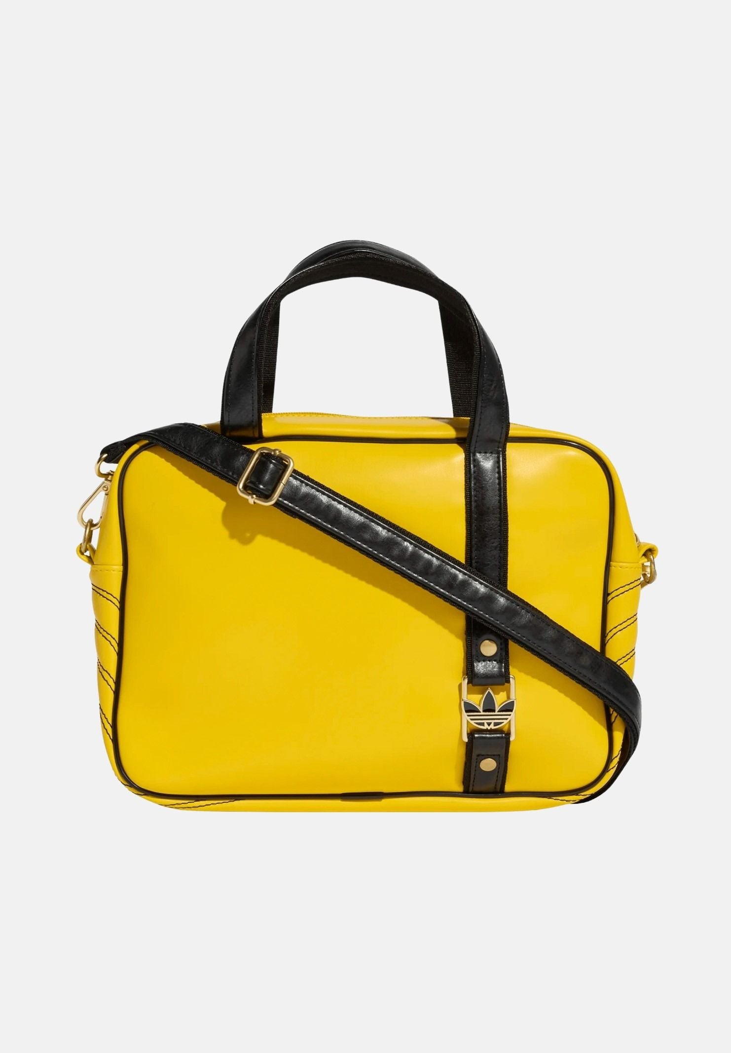 ADIDAS ORIGINALS Borsa a mano AIRLINER MEDIUM gialla da donna KE2326 . ADIDAS ORIGINALS