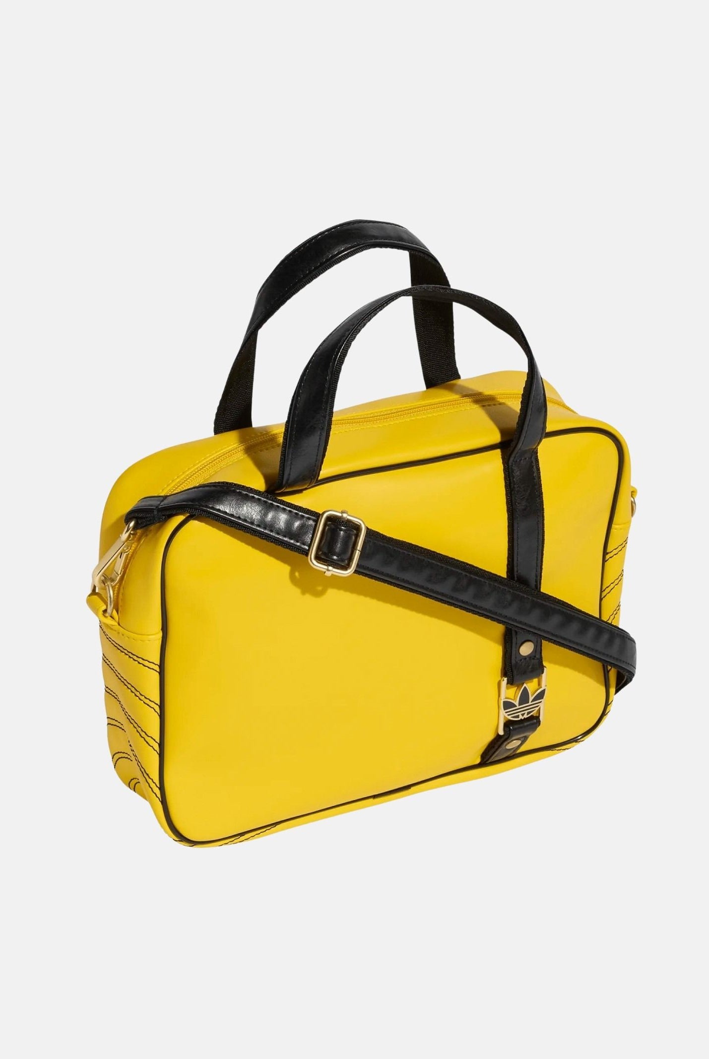 ADIDAS ORIGINALS Borsa a mano AIRLINER MEDIUM gialla da donna KE2326 . ADIDAS ORIGINALS