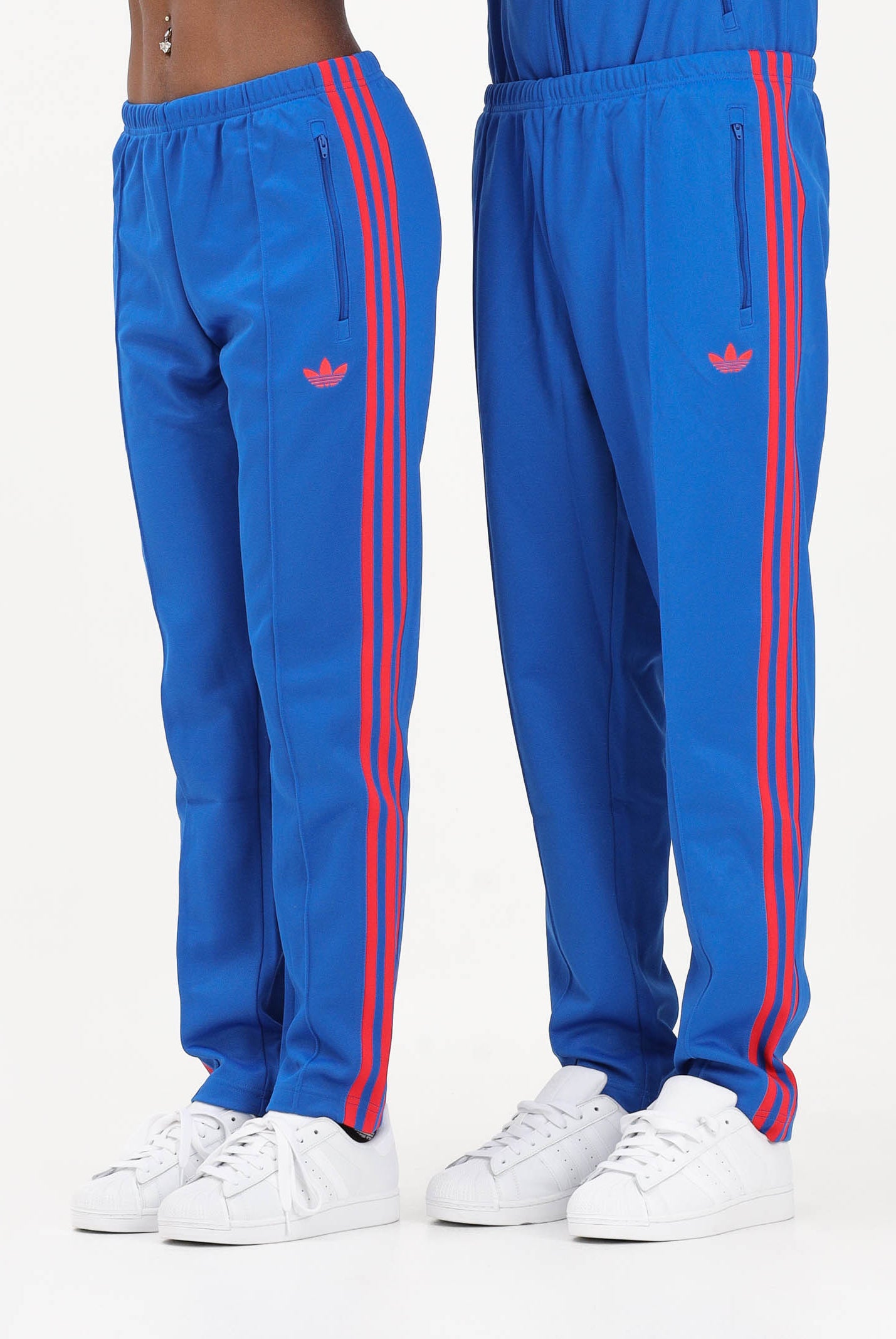 ADIDAS ORIGINALS Pantalone sportivo CLASSIC blu e rosso per uomo e donna KE2415 . ADIDAS ORIGINALS