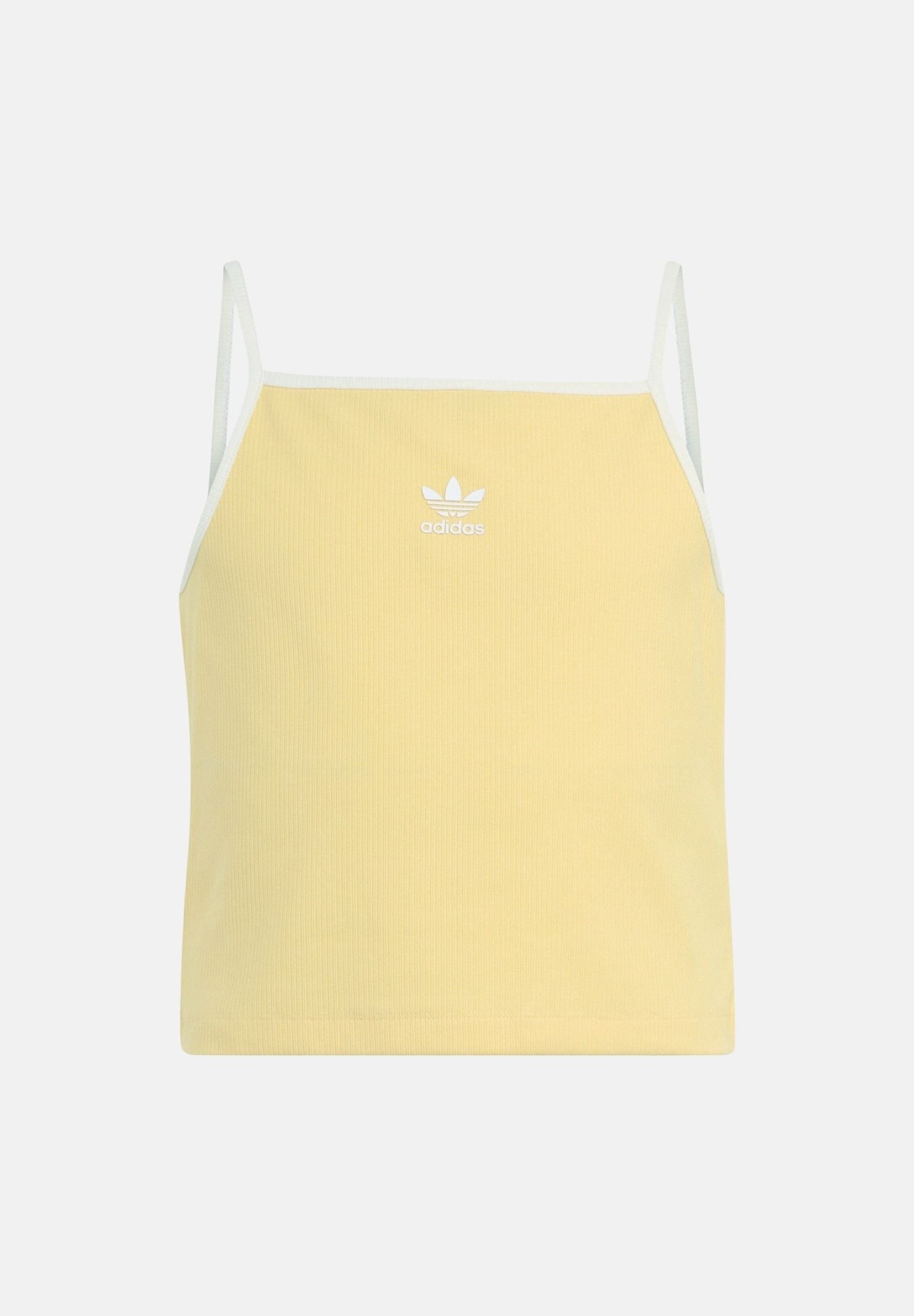 ADIDAS ORIGINALS Top SLIM MINI RIB giallo da bambina KE2494 . ADIDAS ORIGINALS