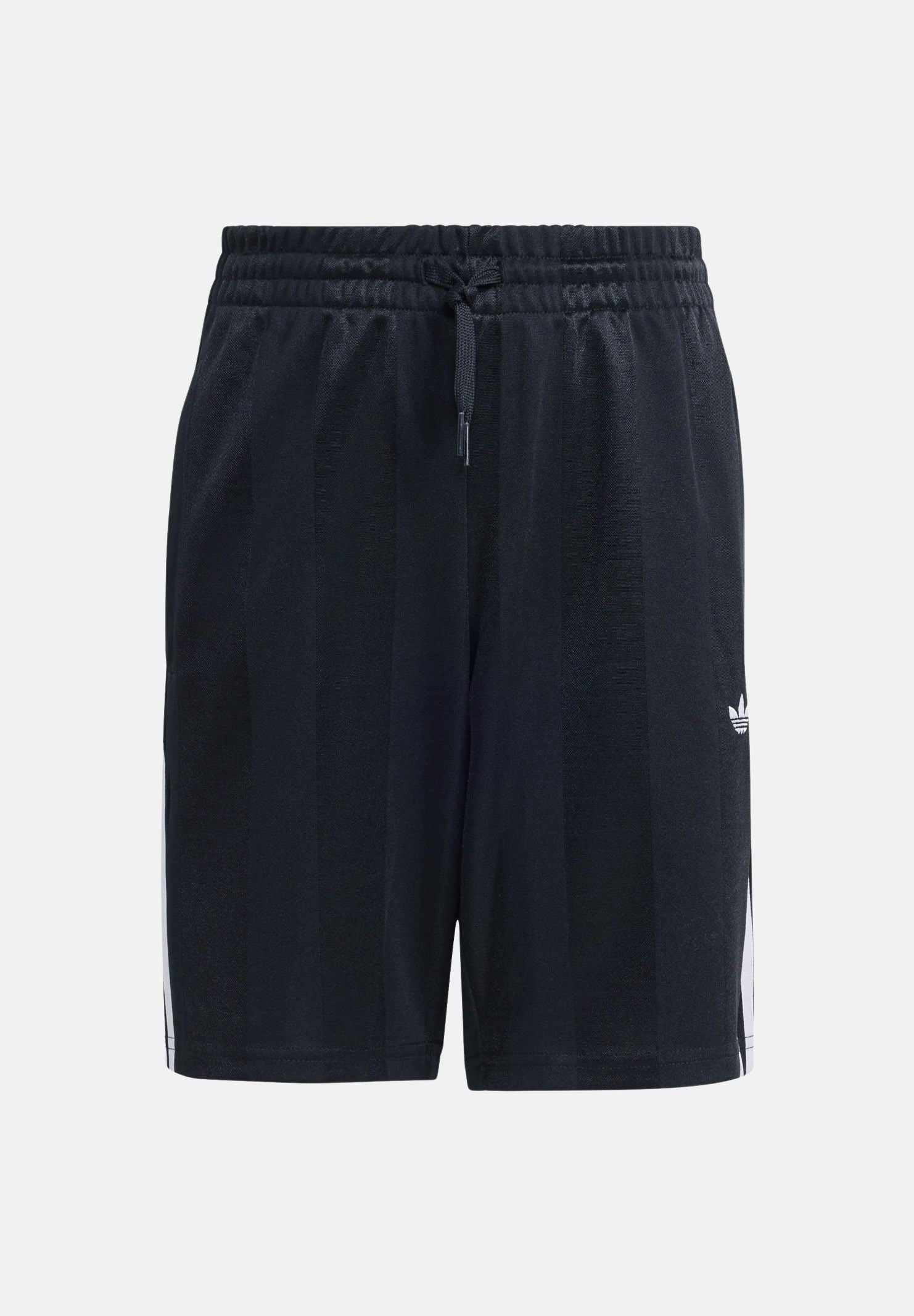 ADIDAS ORIGINALS Shorts nero per bambino con logo trefoil ricamato KE2848 . ADIDAS ORIGINALS