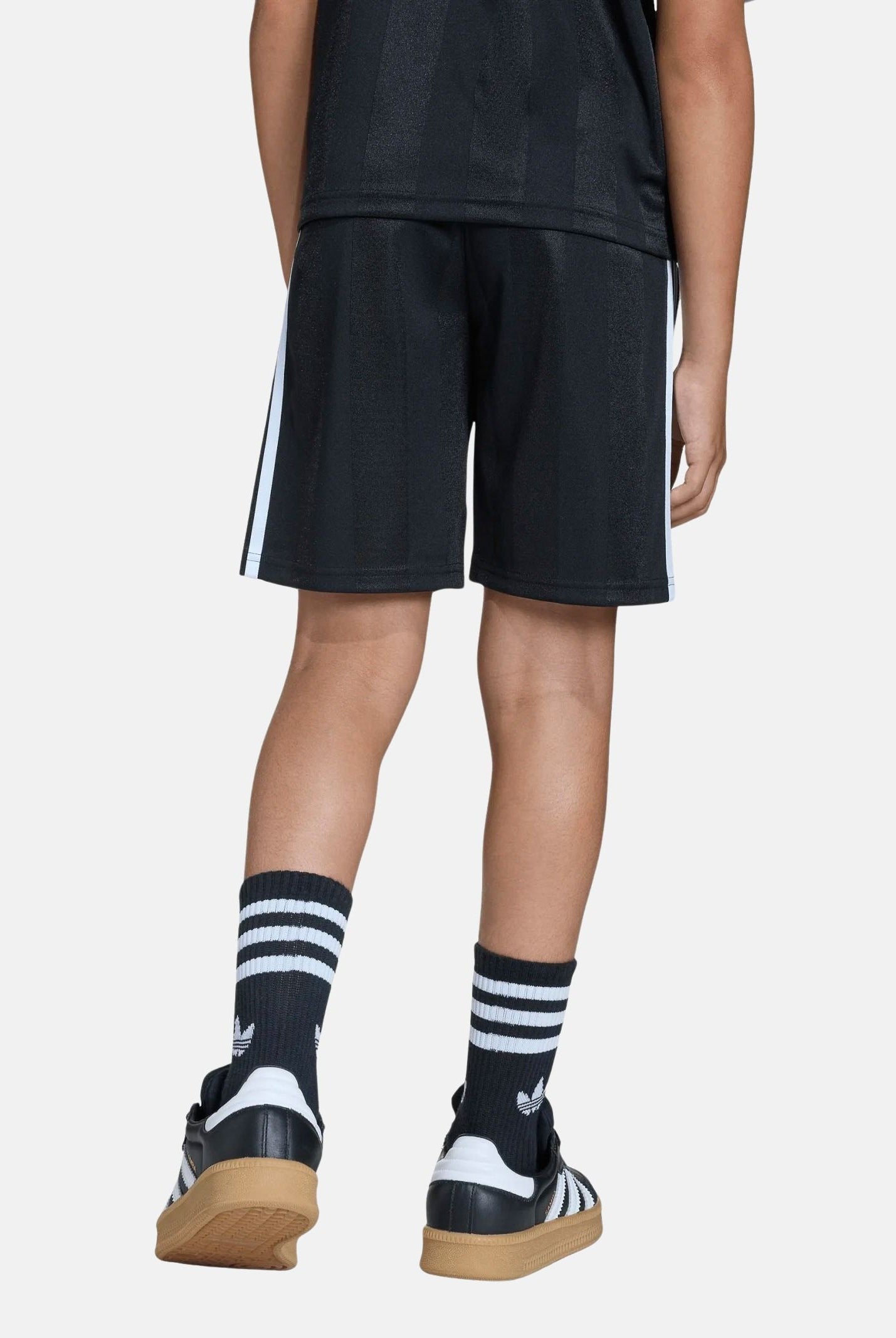 ADIDAS ORIGINALS Shorts Long Black nero unisex bambino KE2848 . ADIDAS ORIGINALS