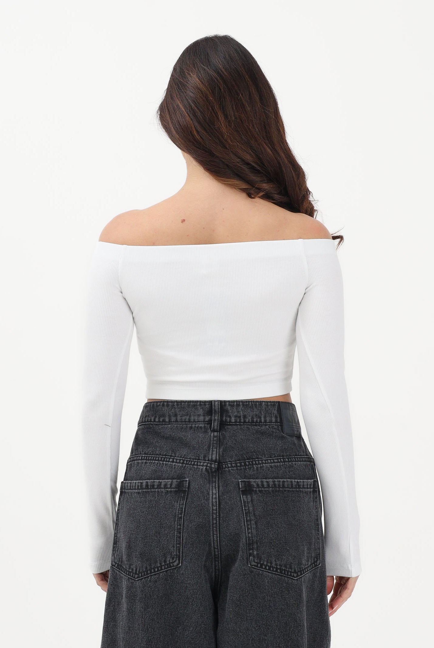 ADIDAS ORIGINALS Top Essentials Rib Off bianco da donna KE3153 . ADIDAS ORIGINALS