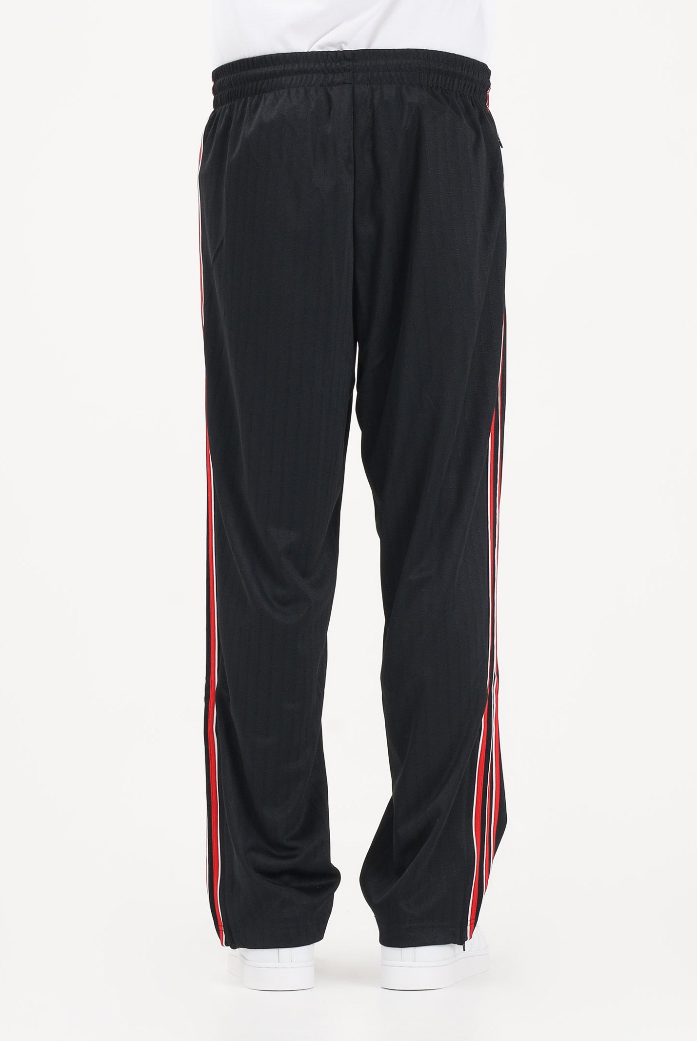 ADIDAS ORIGINALS Pantalone sportivo Firebird nero e rosso da uomo KE3457 . ADIDAS ORIGINALS