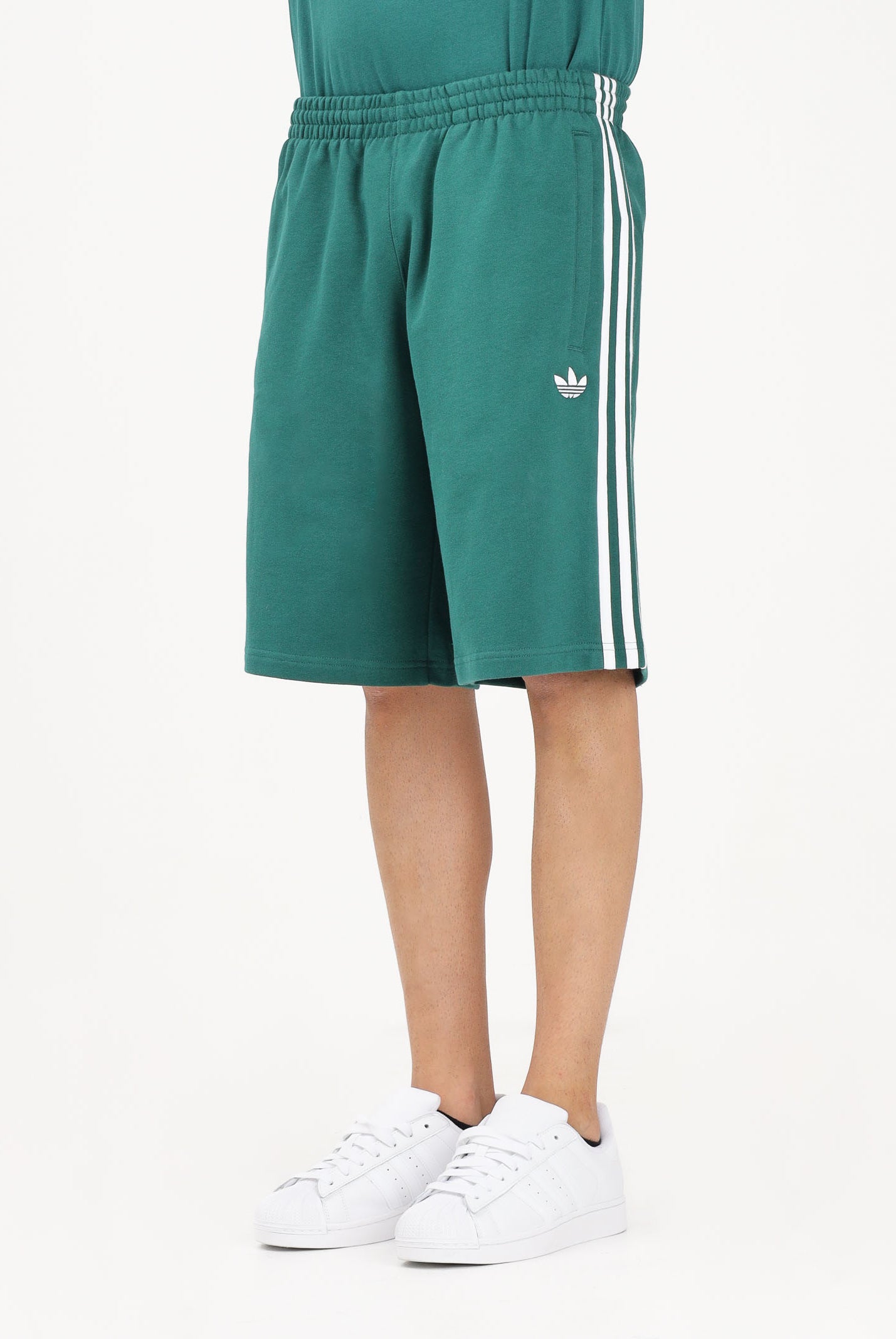 ADIDAS ORIGINALS Shorts sportivo 3-STRIPES verde da uomo KE3563 . ADIDAS ORIGINALS