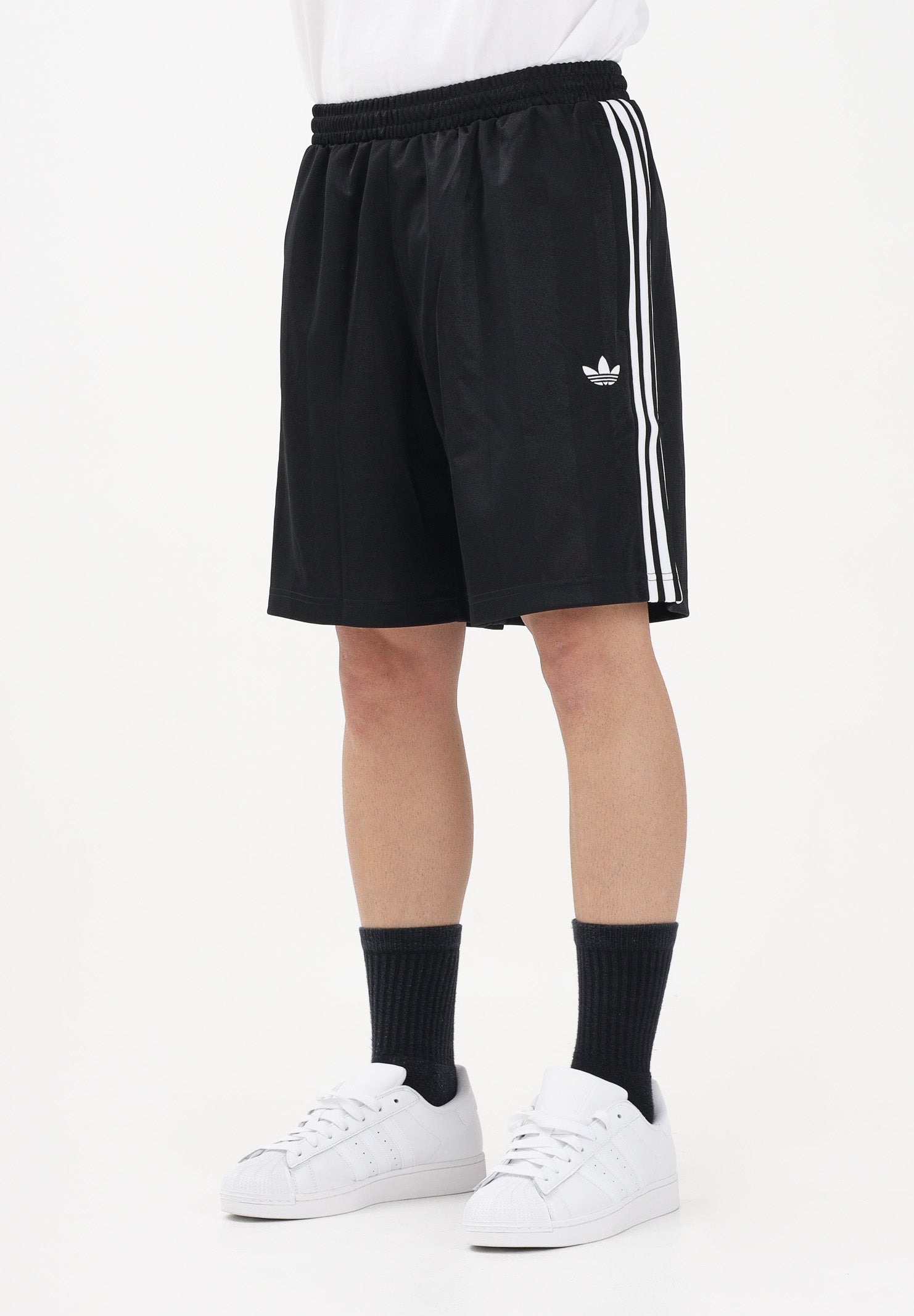 ADIDAS ORIGINALS Shorts sportivo 3 STRIPES LOOSE ENGINEERED nero da uomo KE3594 . ADIDAS ORIGINALS