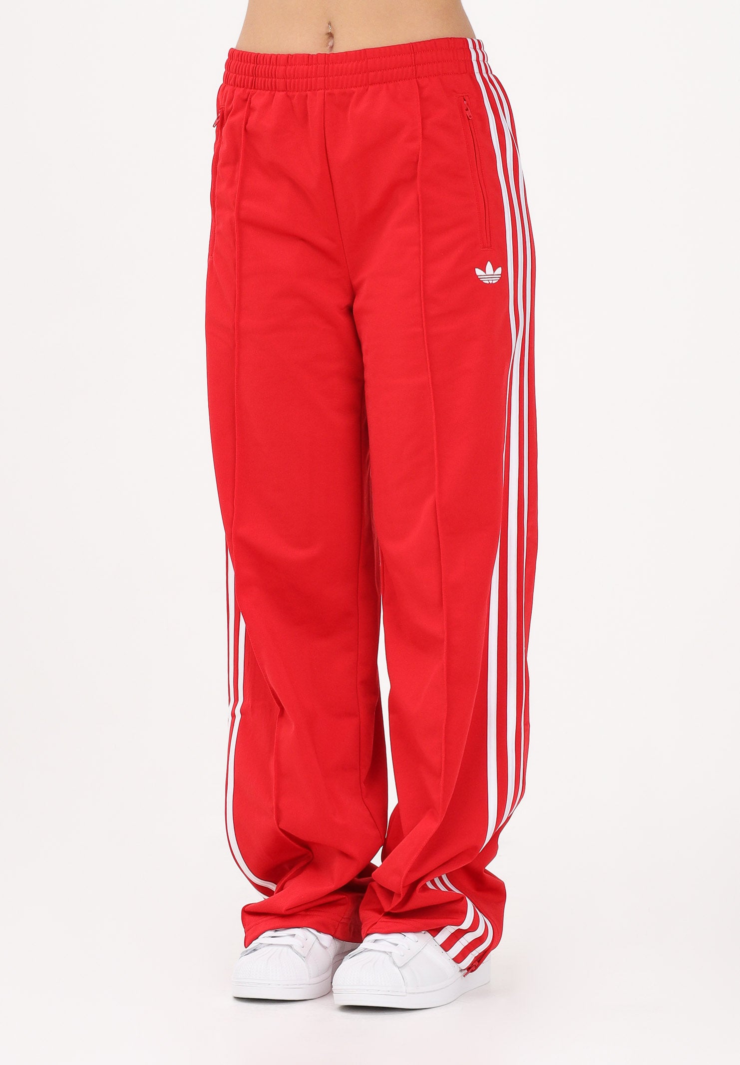 ADIDAS ORIGINALS Pantalone sportivo LOOSE FIREBIRD rosso da donna KG3703 . ADIDAS ORIGINALS