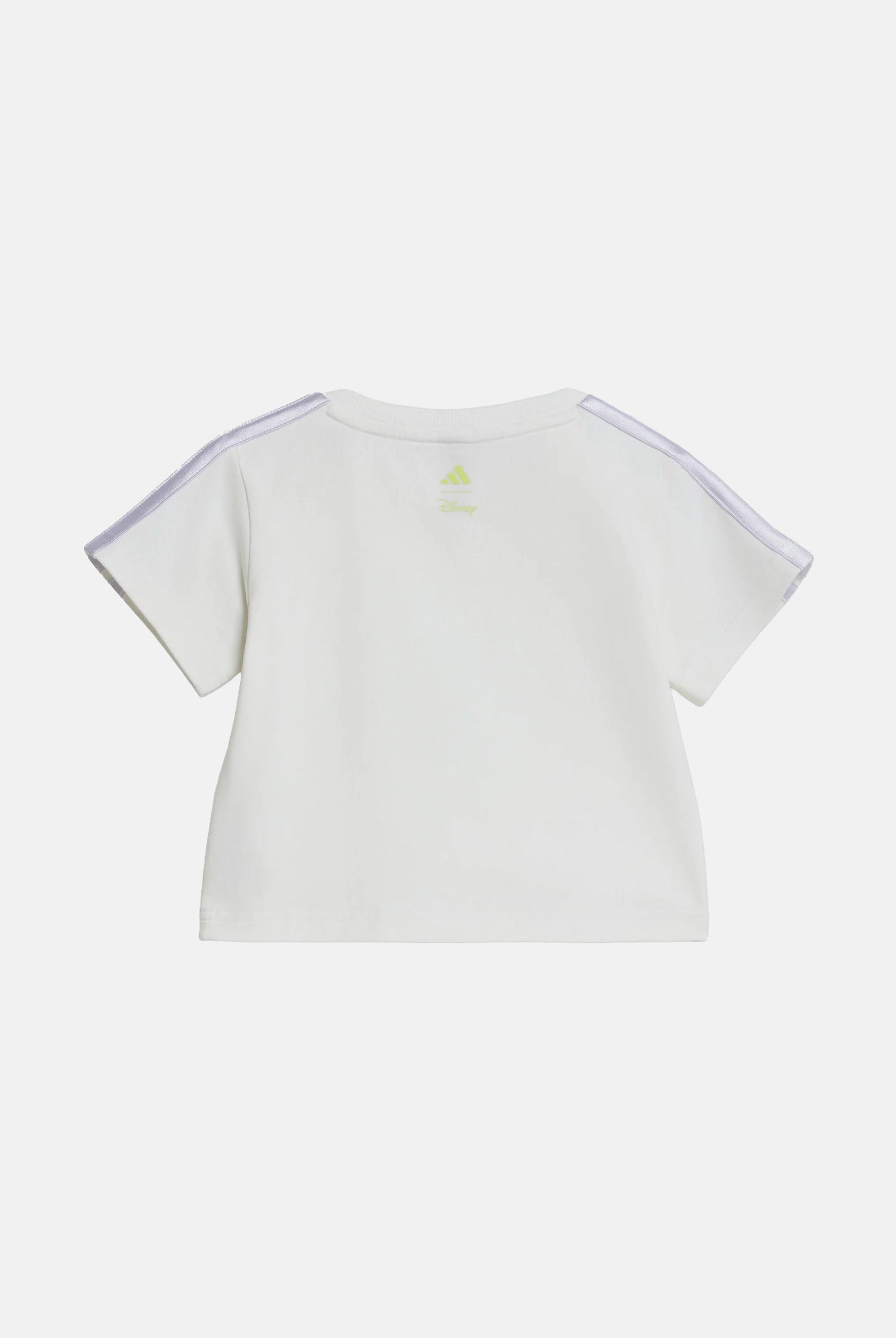 ADIDAS ORIGINALS completo ADIDAS DISNEY T-SHIRT SET White / Semi Frozen Lemon bianco lilla giallo neonata KG6117 . ADIDAS ORIGINALS