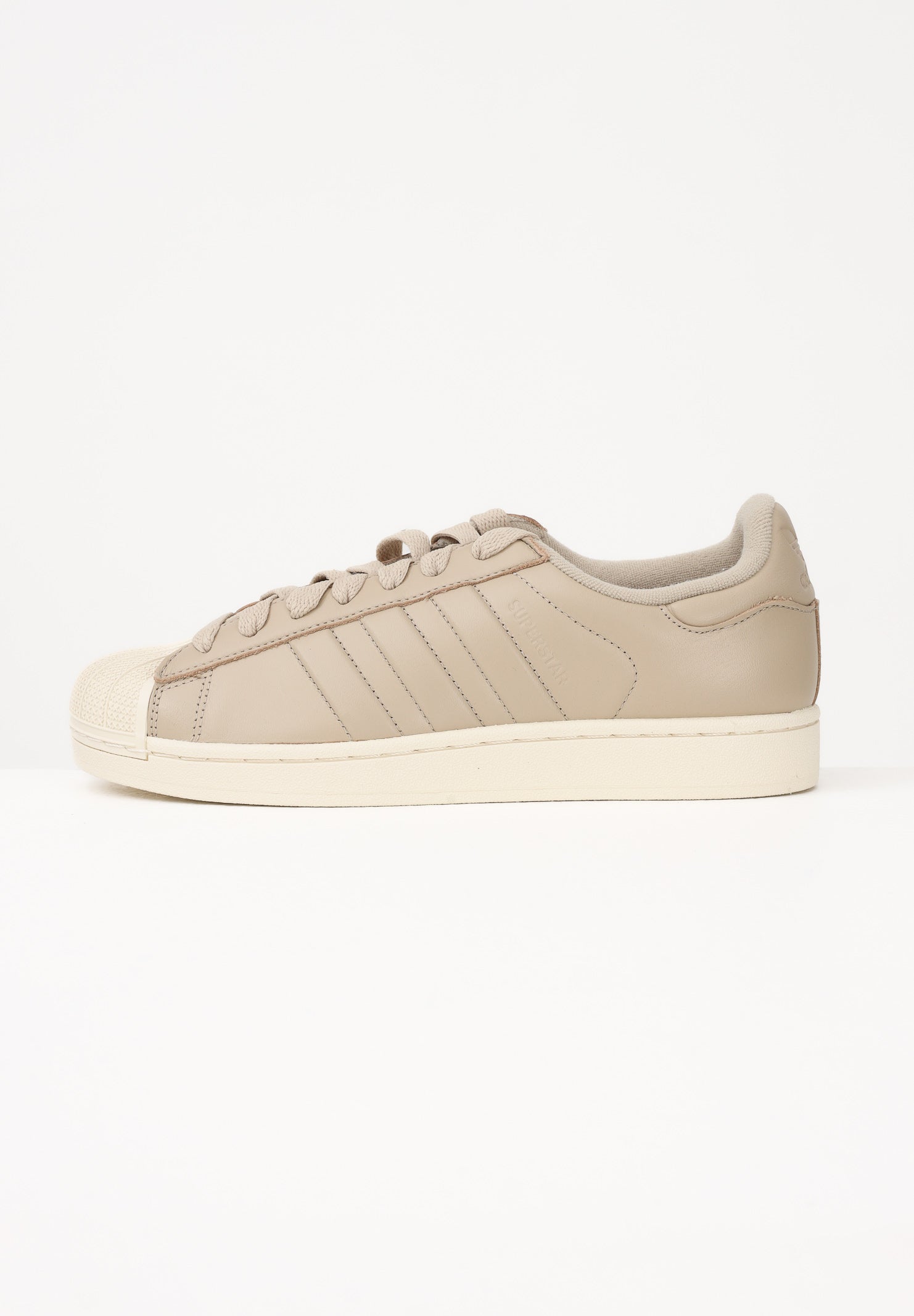 ADIDAS ORIGINALS Sneakers SUPERSTAR II beige per uomo e donna KI0973 . ADIDAS ORIGINALS