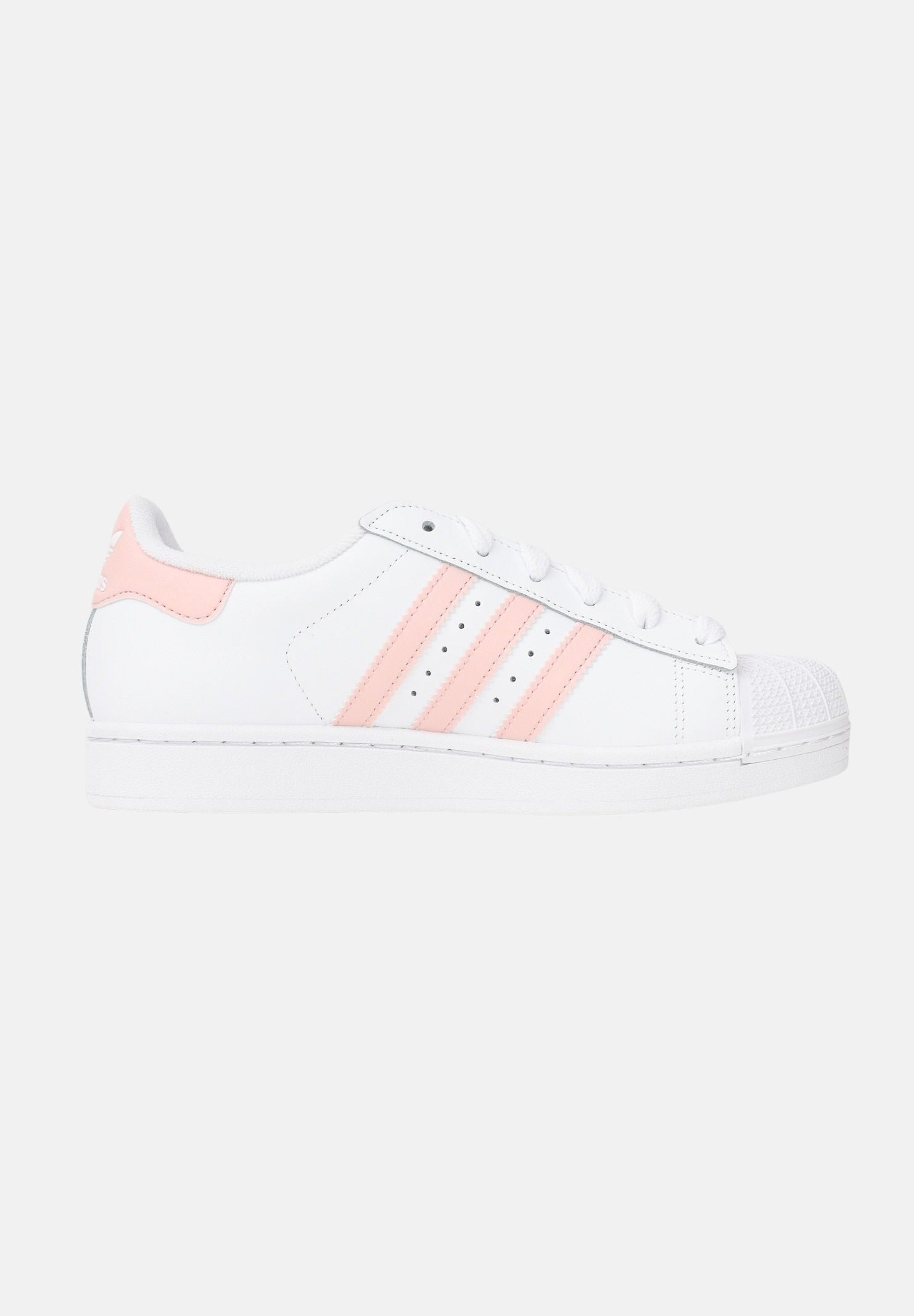 ADIDAS ORIGINALS Sneakers Superstar II bianche e rosa da donna KI4164 . ADIDAS ORIGINALS