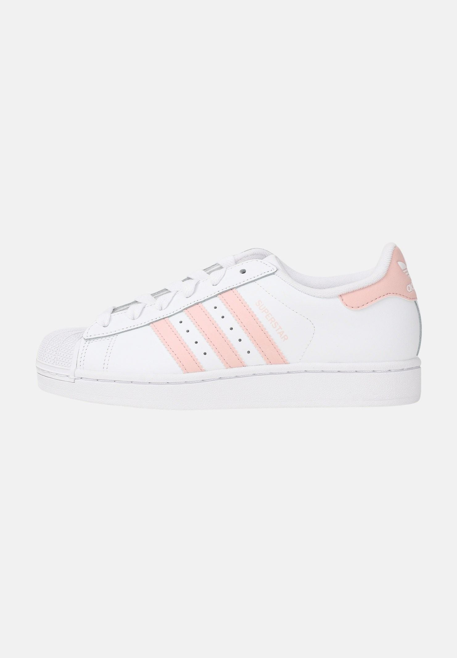 ADIDAS ORIGINALS Sneakers Superstar II bianche e rosa da donna KI4164 . ADIDAS ORIGINALS