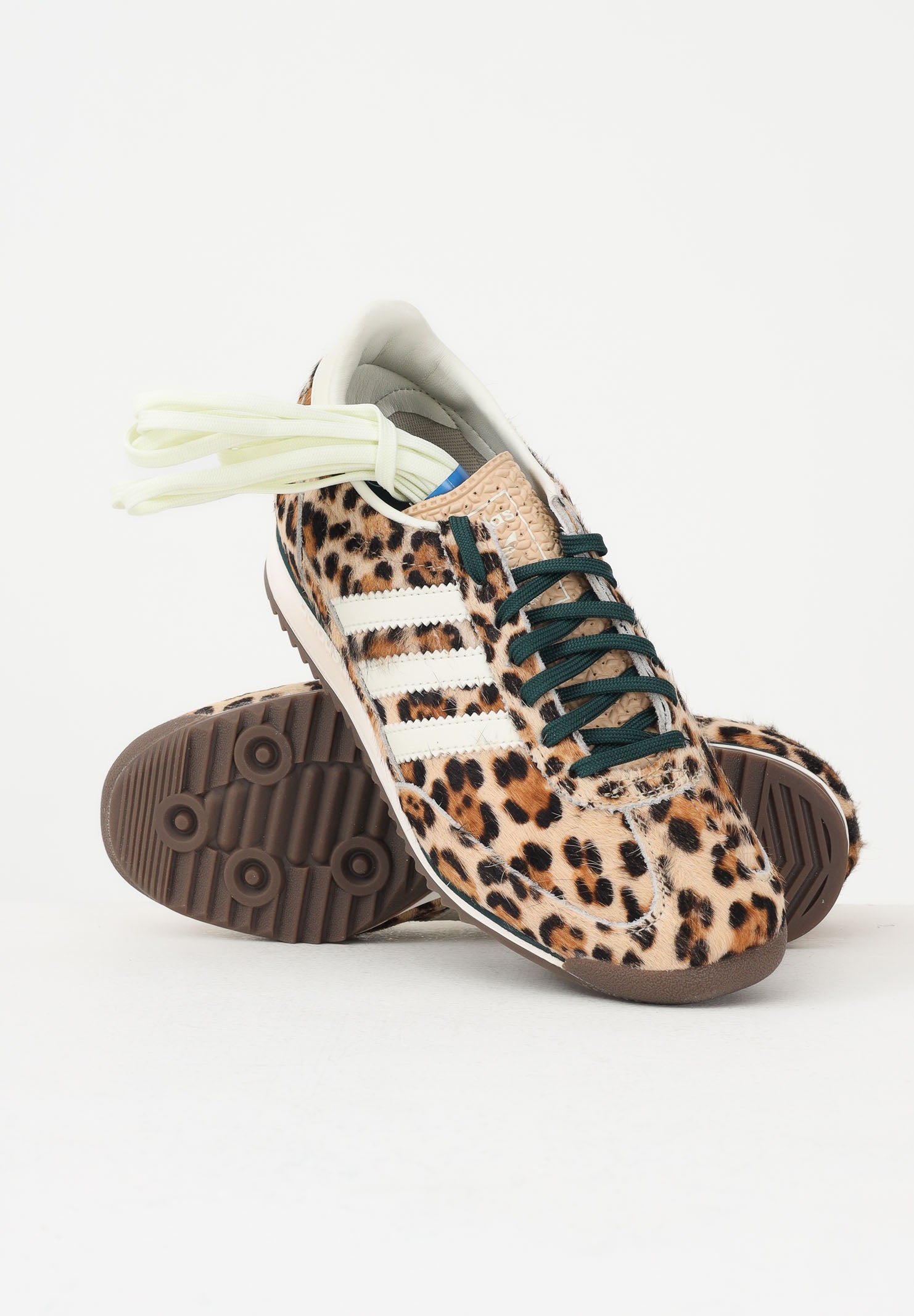ADIDAS ORIGINALS Sneakers SL 72 OG leopardate per uomo e donna KI4205 . ADIDAS ORIGINALS