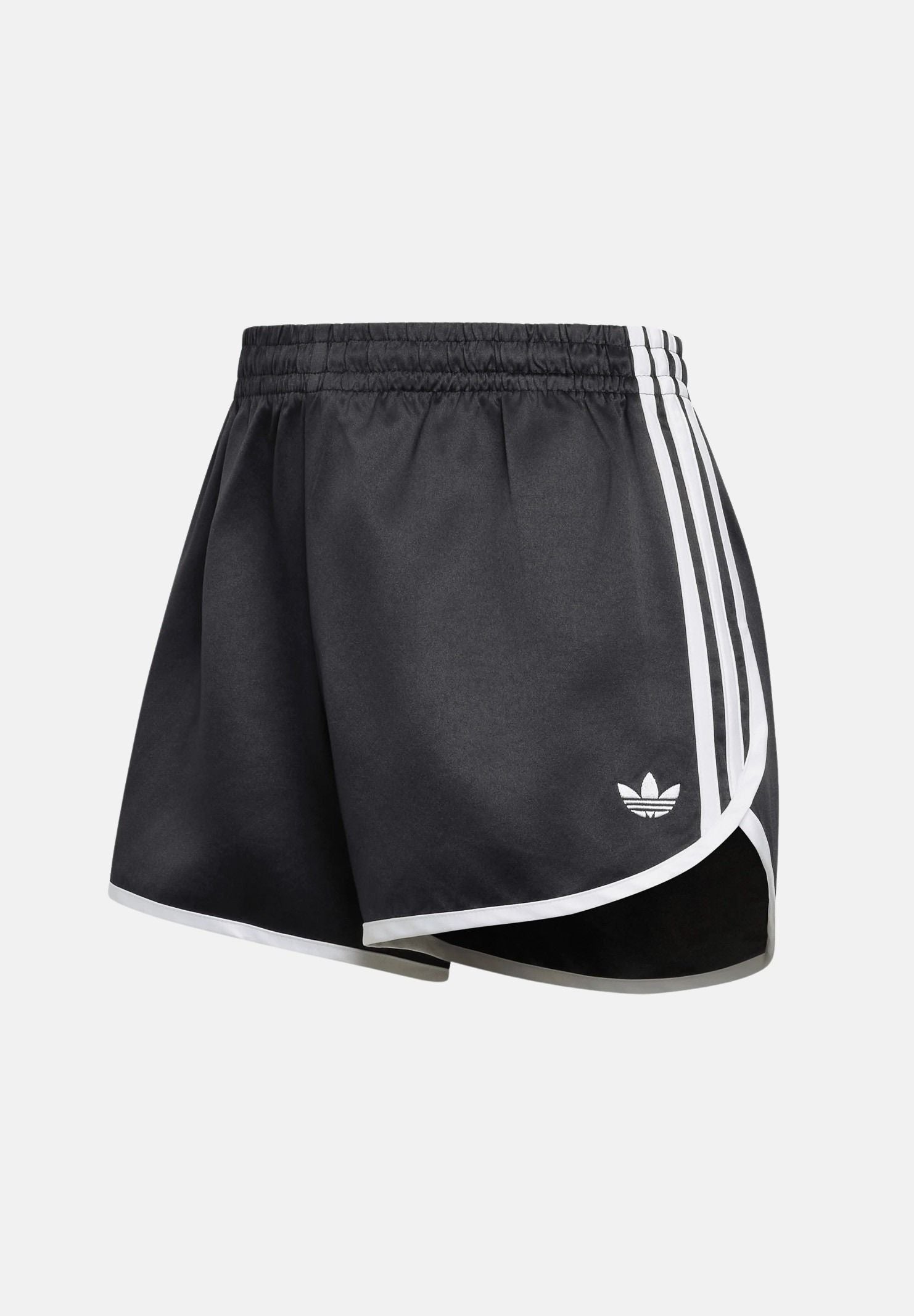 ADIDAS ORIGINALS Short Satin 3S Sprinter Short nero da donna KR4226 . ADIDAS ORIGINALS