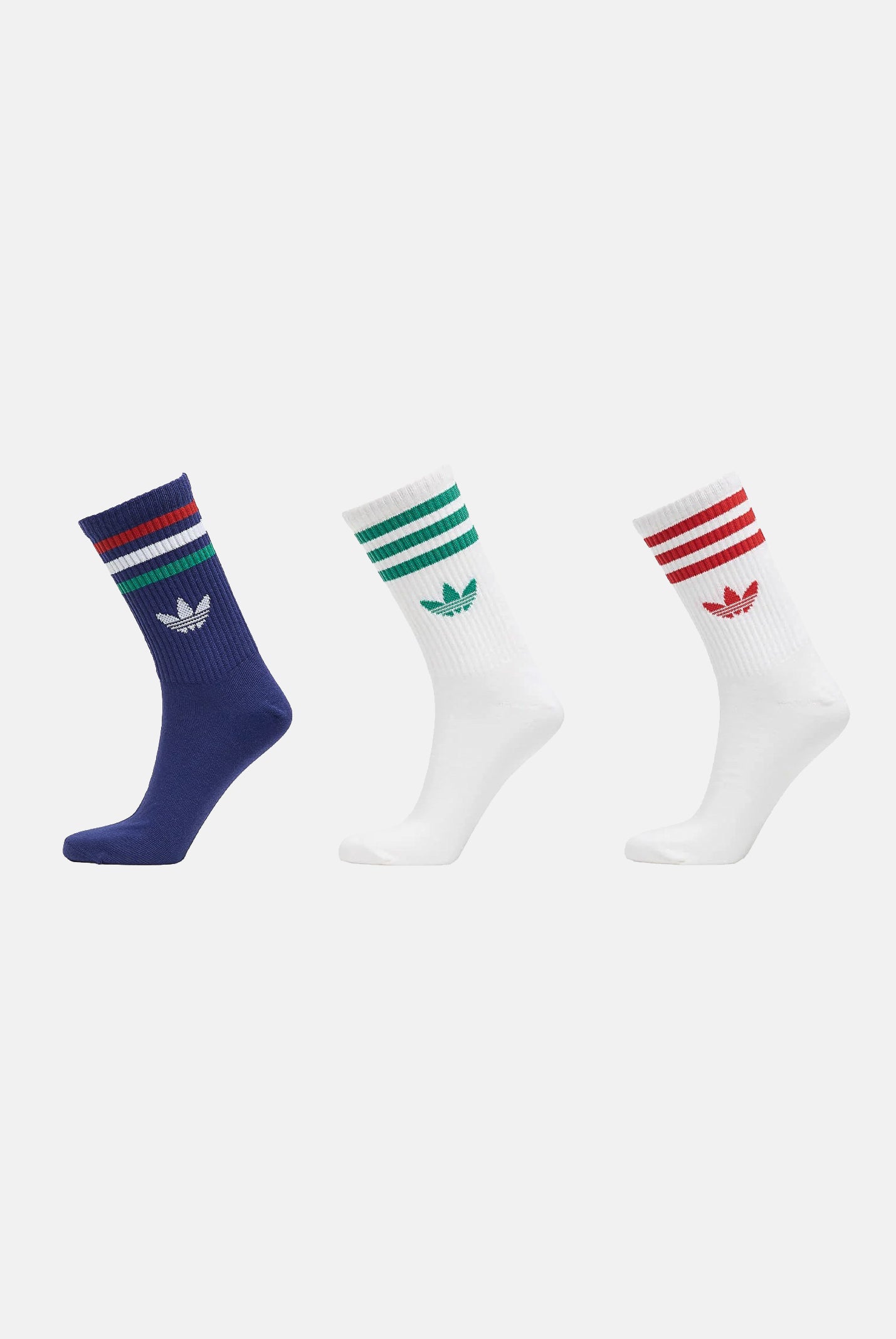 ADIDAS ORIGINALS Calzini (3 paia) 3-Stripes multicolore per uomo e donna KR5155 . ADIDAS ORIGINALS