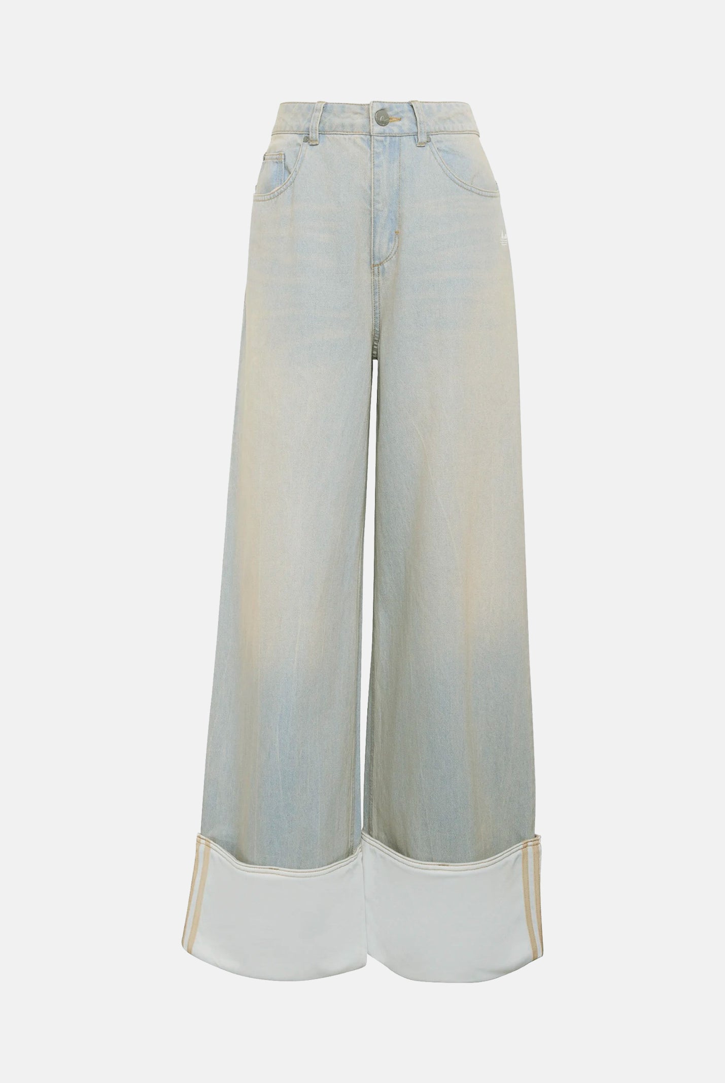 ADIDAS ORIGINALS Jeans VINTAGE WIDE LEG denimf azzurro chiaro da donna <BR/> KW4517 . ADIDAS ORIGINALS