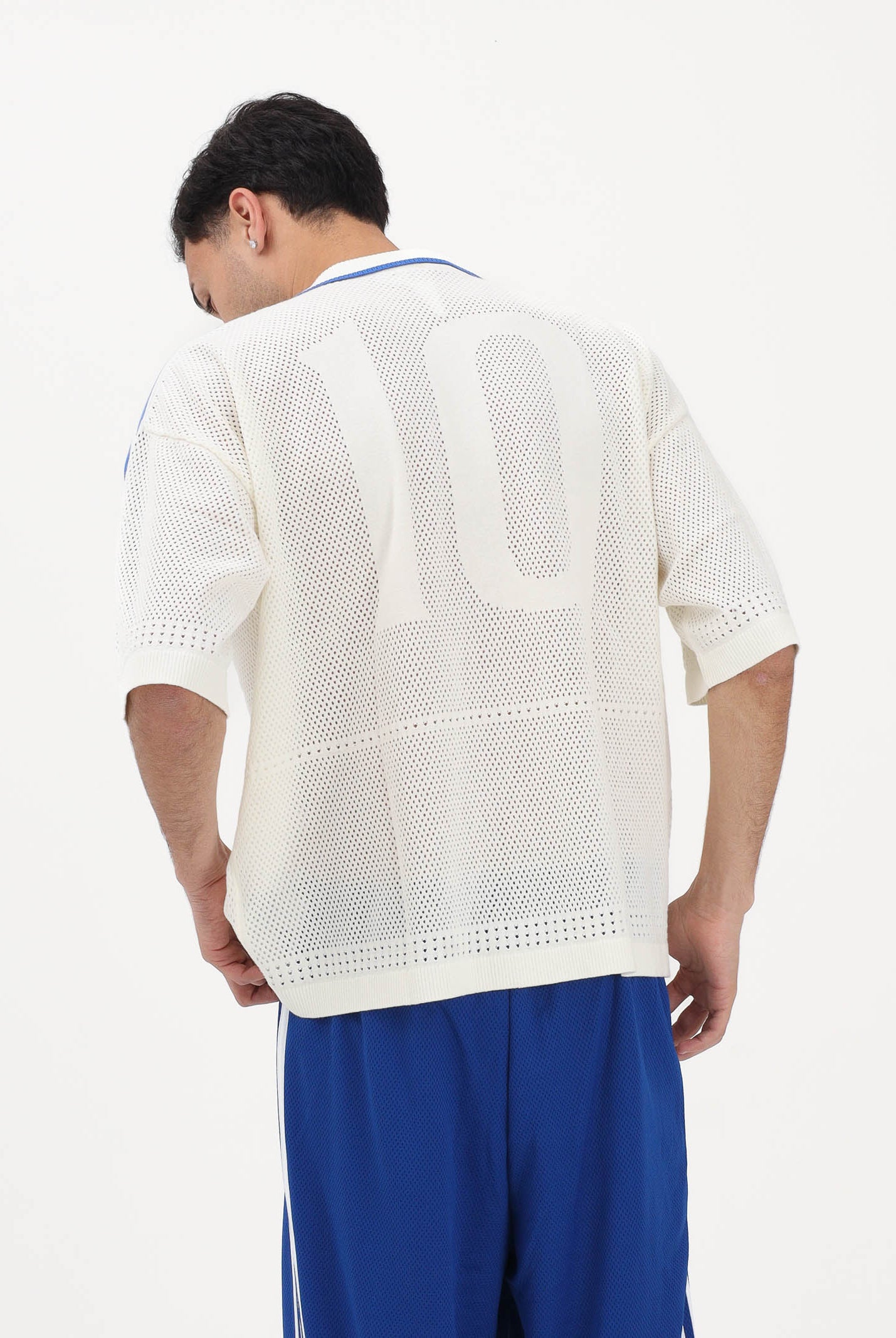 ADIDAS ORIGINALS Cardigan Resort panna da uomo KX1223 . ADIDAS ORIGINALS