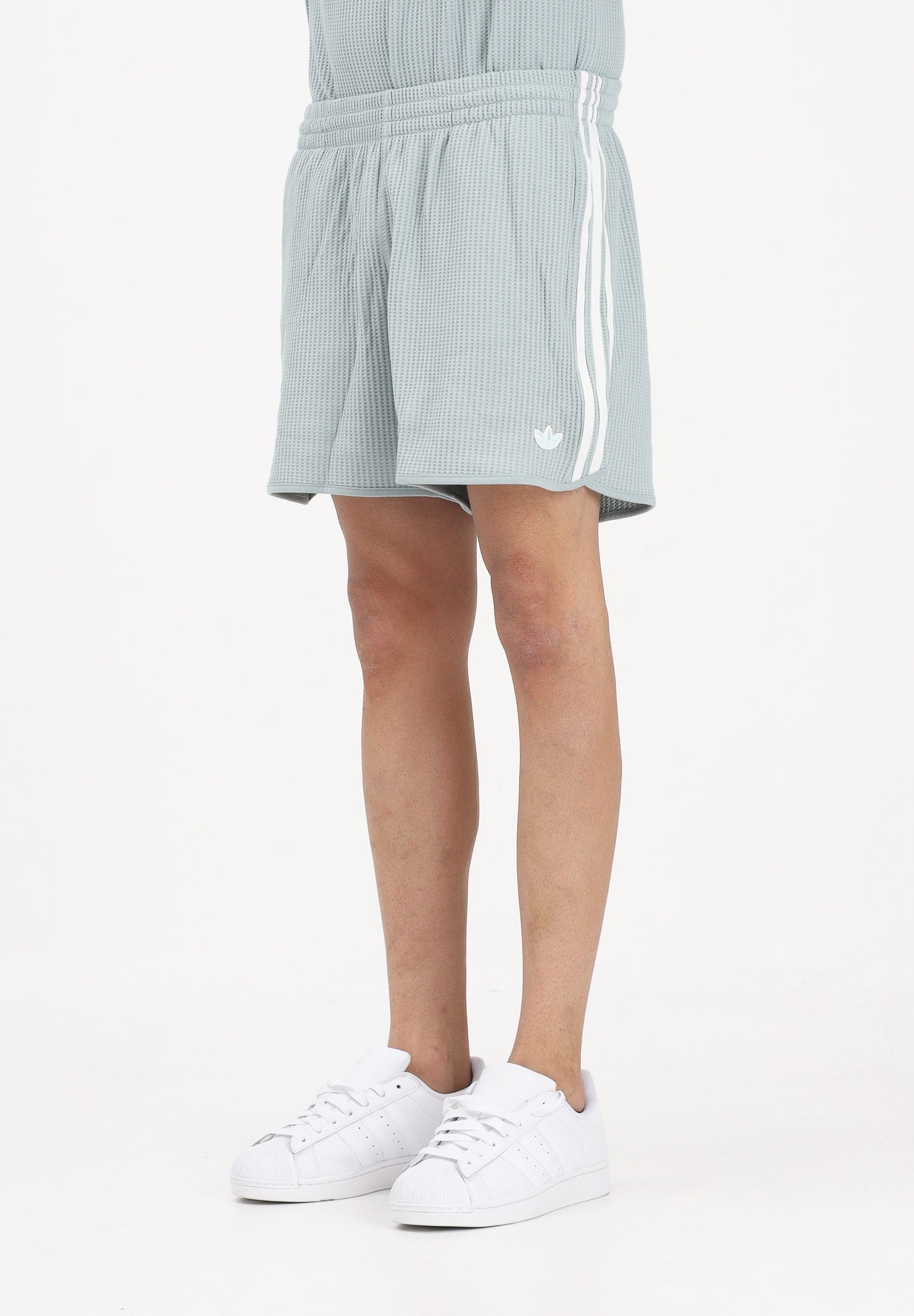 ADIDAS ORIGINALS Shorts sportivo Waffle Sprinter salvia da uomo KX1247 . ADIDAS ORIGINALS