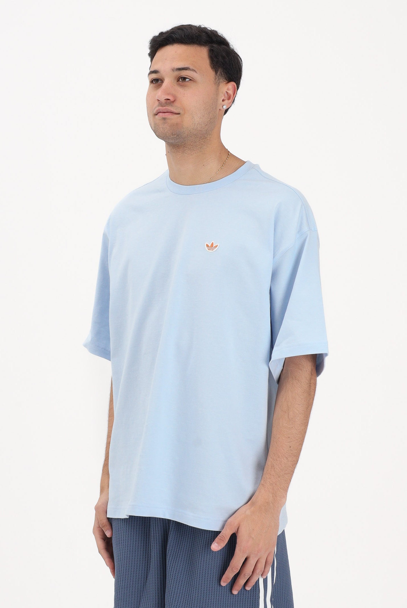 ADIDAS ORIGINALS T-shirt a manica corta Graphic azzurra da uomo KX1263 . ADIDAS ORIGINALS