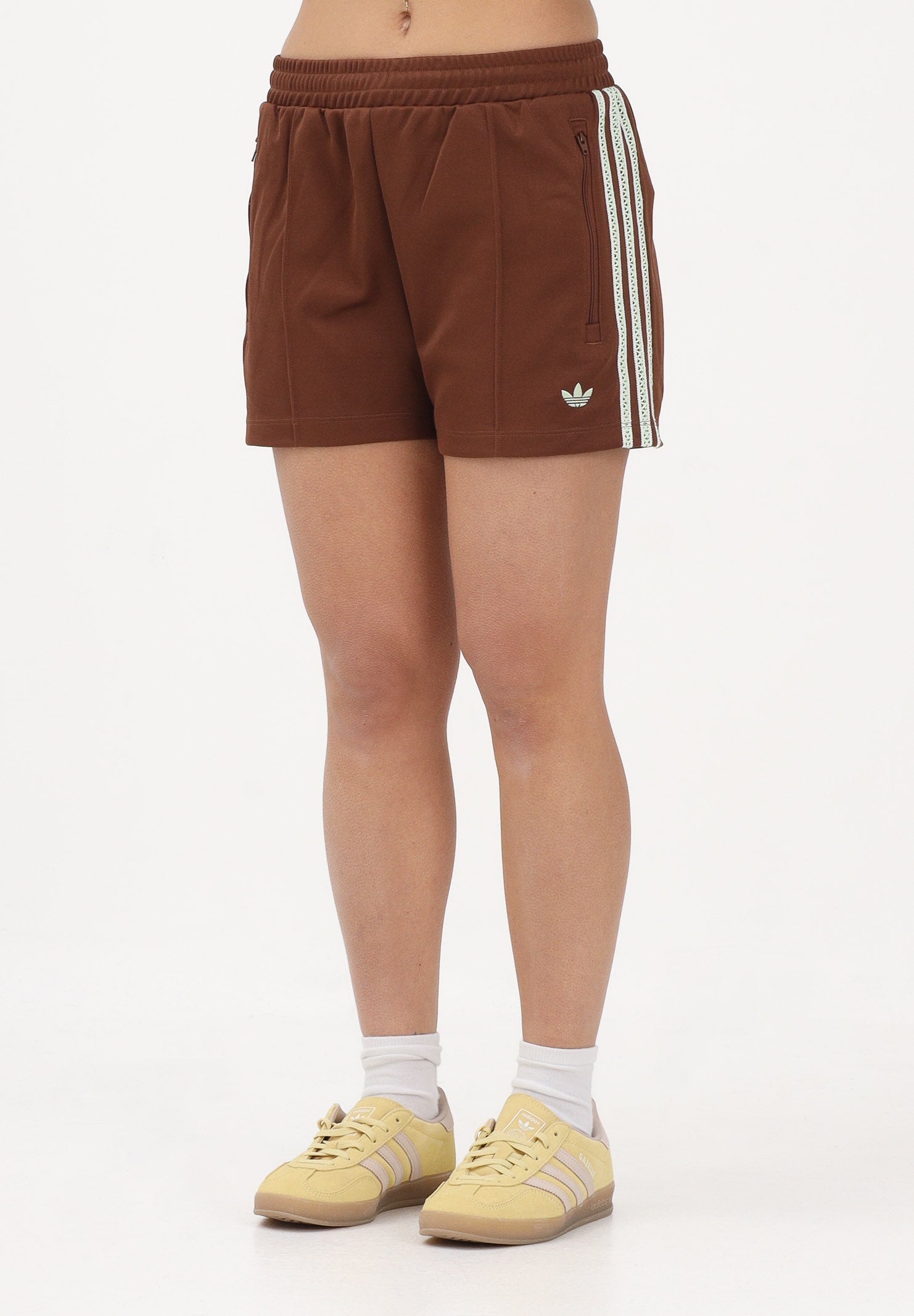 ADIDAS ORIGINALS Shorts sportivo SUMMER GLOW marrone da donna KY3167 . ADIDAS ORIGINALS