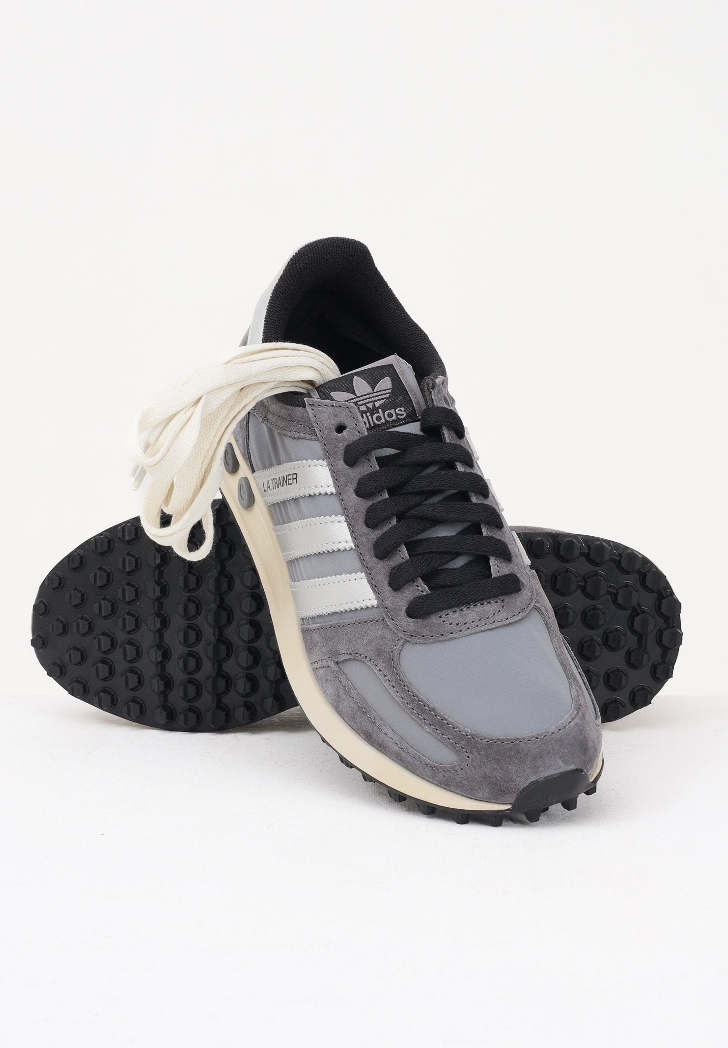ADIDAS ORIGINLAS Sneakers LA TRAINER OG grigia da uomo HQ2617 . ADIDAS ORIGINALS