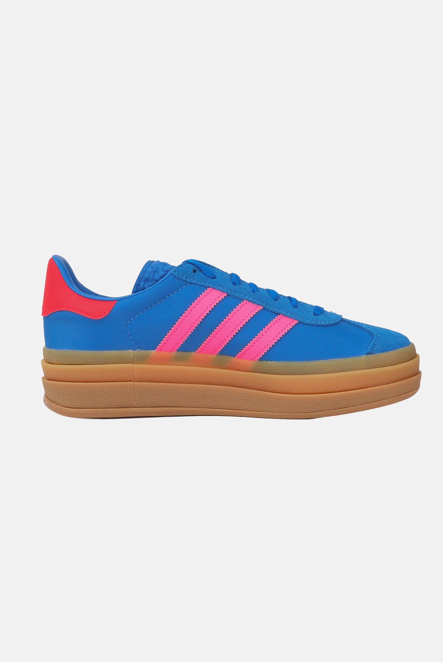 ADIDAS ORIGINALS Sneakers GAZELLE BOLD blu e corallo da donna IH6460 . ADIDAS ORIGINALS