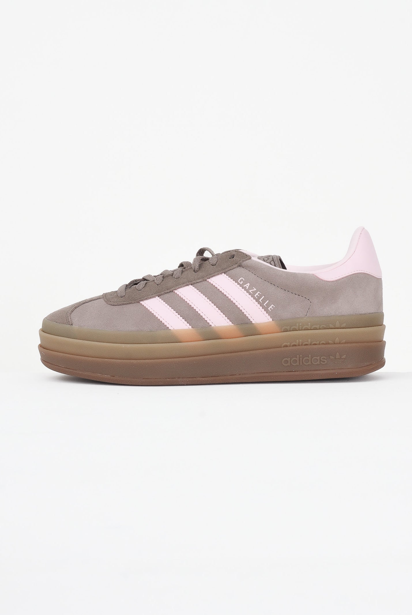 ADIDAS ORIGINALS Sneakers Gazelle marroni e rosa da donna JQ6436 . ADIDAS ORIGINALS