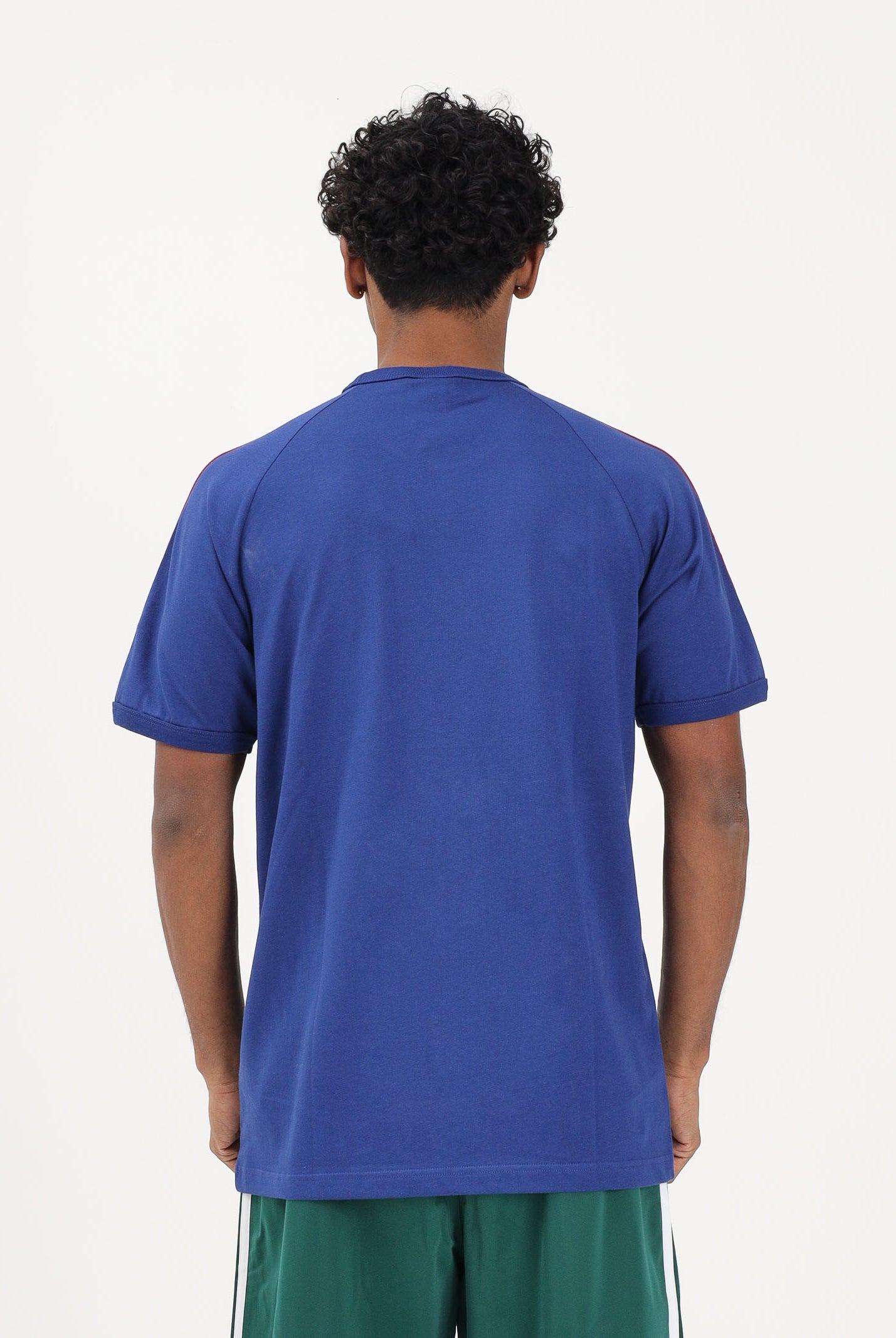 ADIDAS ORIGINALS T-shirt a manica corta Adicolor Sport blu da uomo KC8641 . ADIDAS ORIGINALS