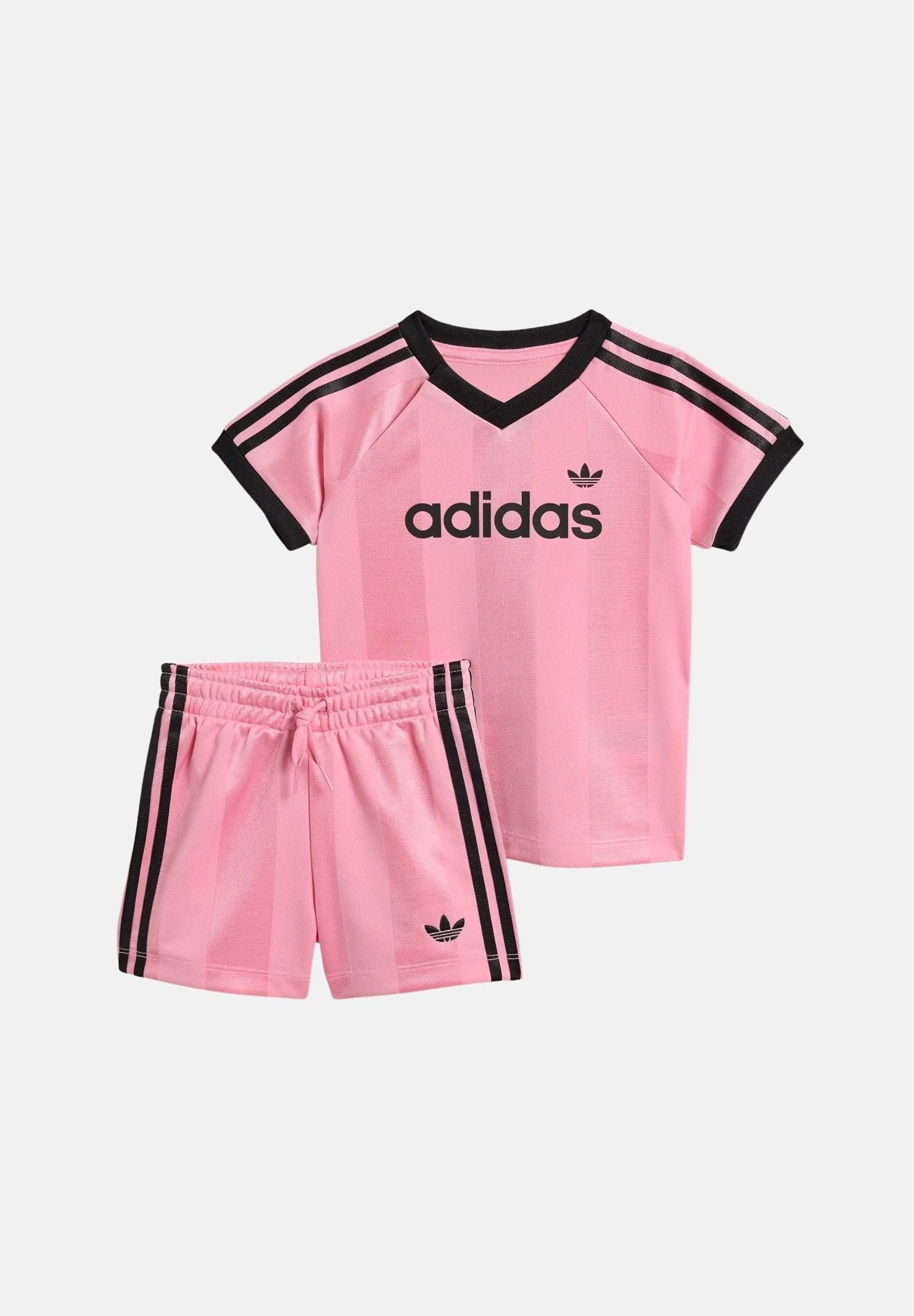 ADIDAS ORIGINALS Completino JERSEY rosa da neonato KD1023 . ADIDAS ORIGINALS