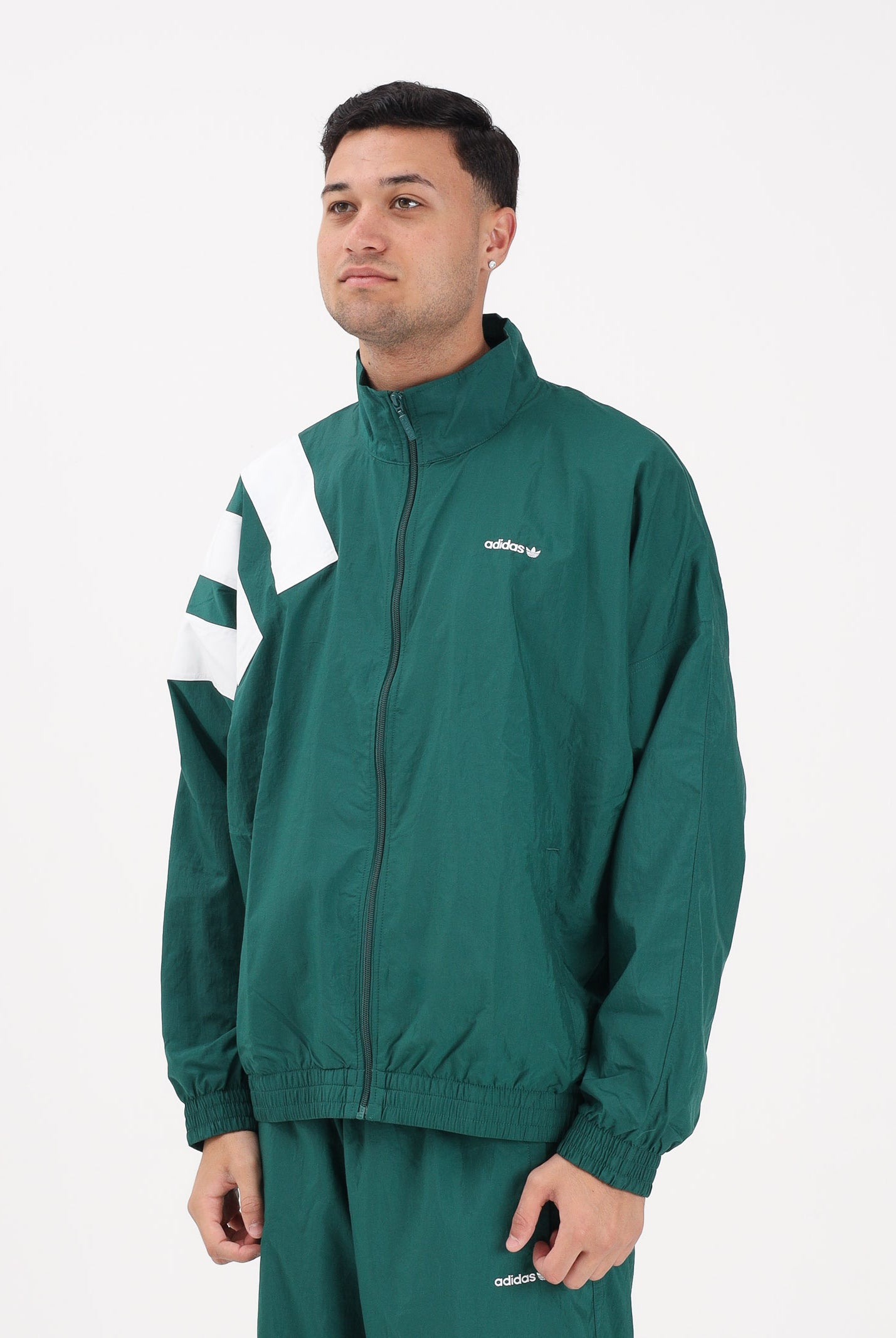 ADIDAS ORIGINALS Giacca a vento Archive Blocked verde da uomo KD4070 . ADIDAS ORIGINALS