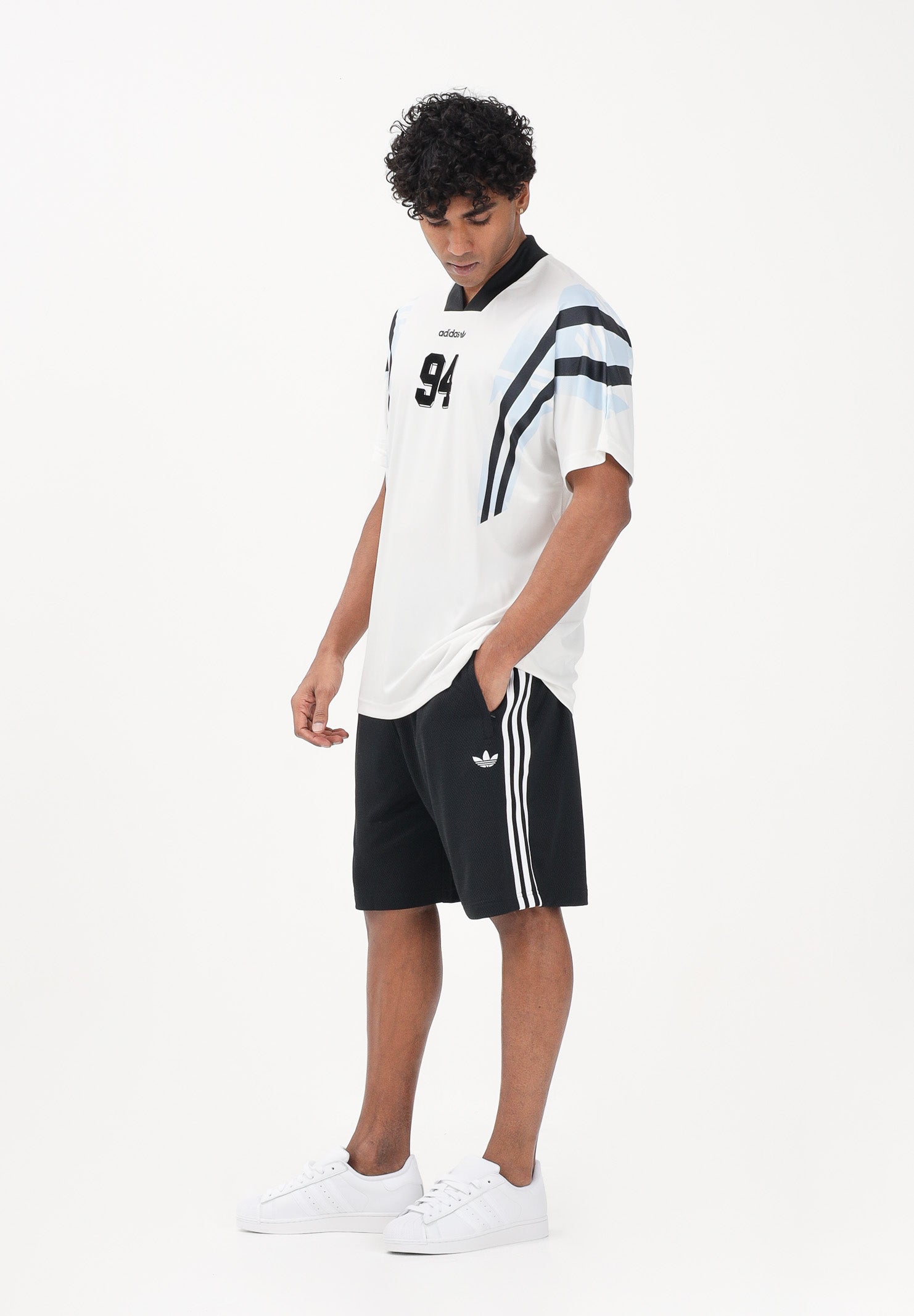 ADIDAS ORIGINALS Shorts sportivo Adicolor nero da uomo KD4081 . ADIDAS ORIGINALS