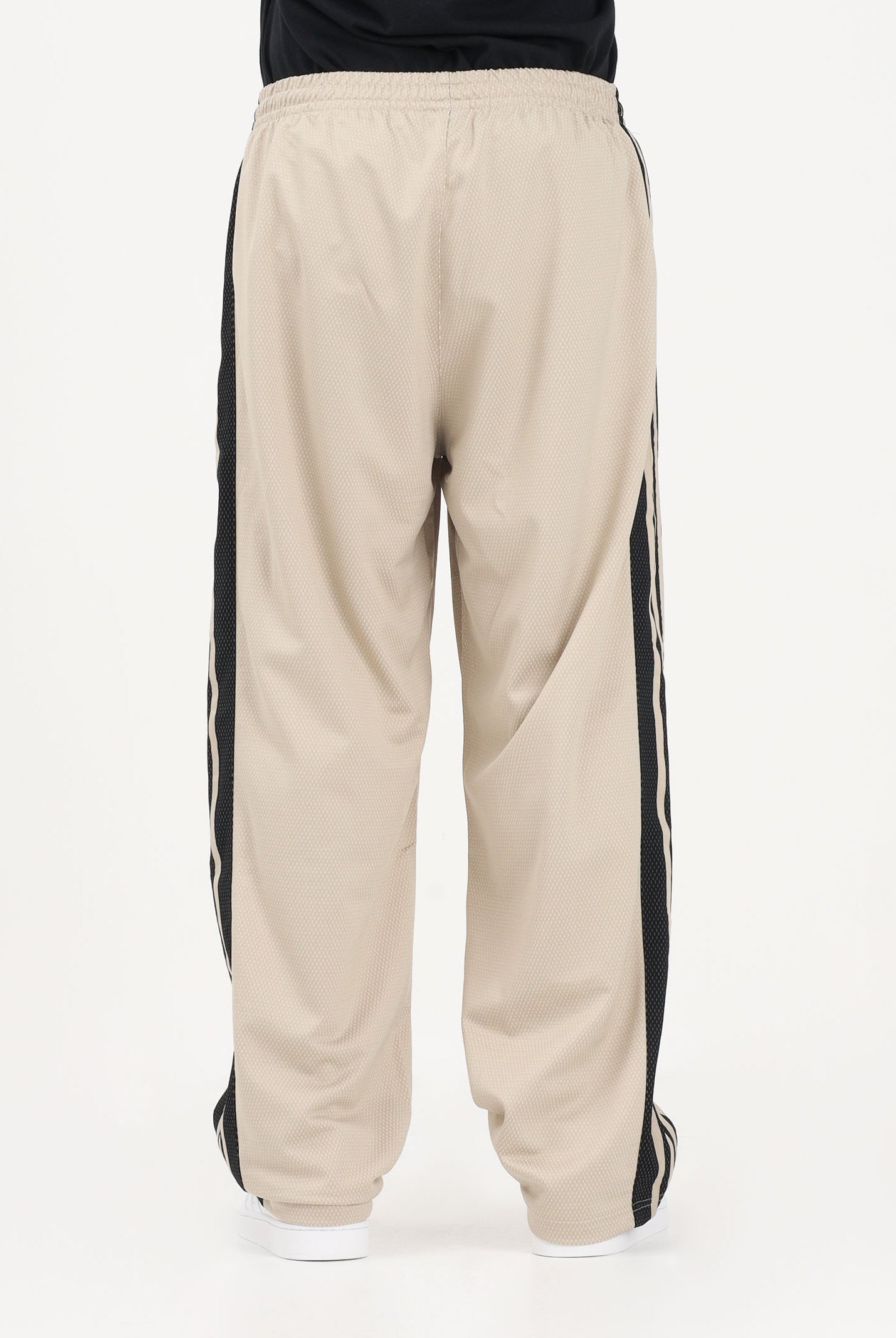 ADIDAS ORIGINALS Pantalone sportivo Loose Mesh beige da uomo KE0116 . ADIDAS ORIGINALS