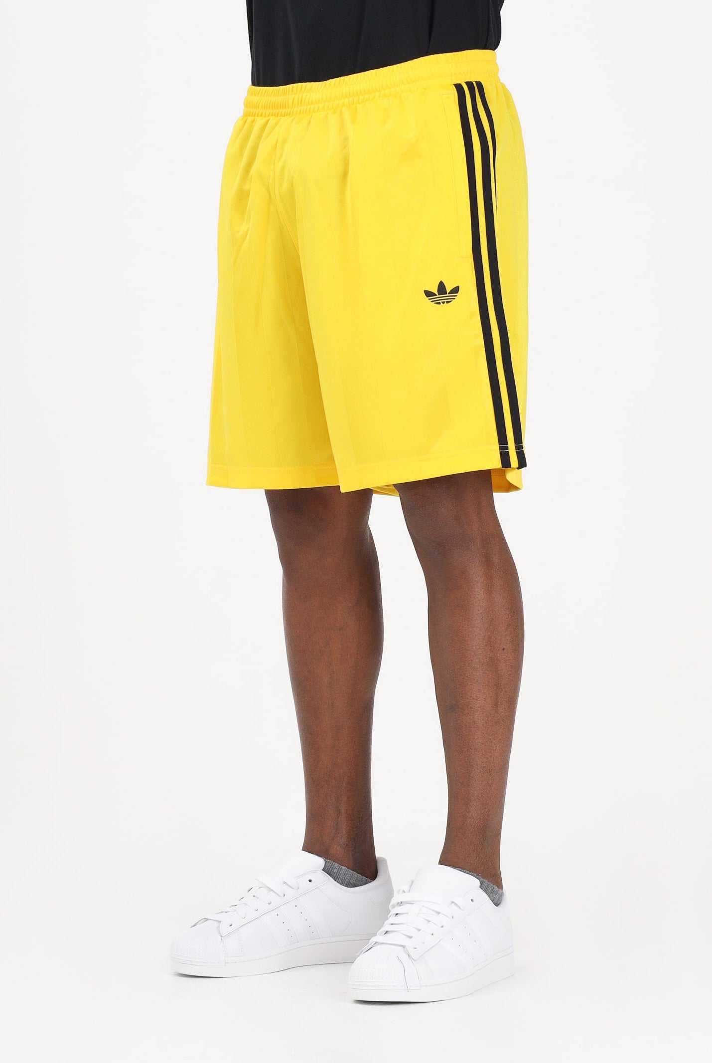 ADIDAS ORIGINALS Shorts sportivo 3 Stripes Loose Engineered giallo da uomo KE3592 . ADIDAS ORIGINALS