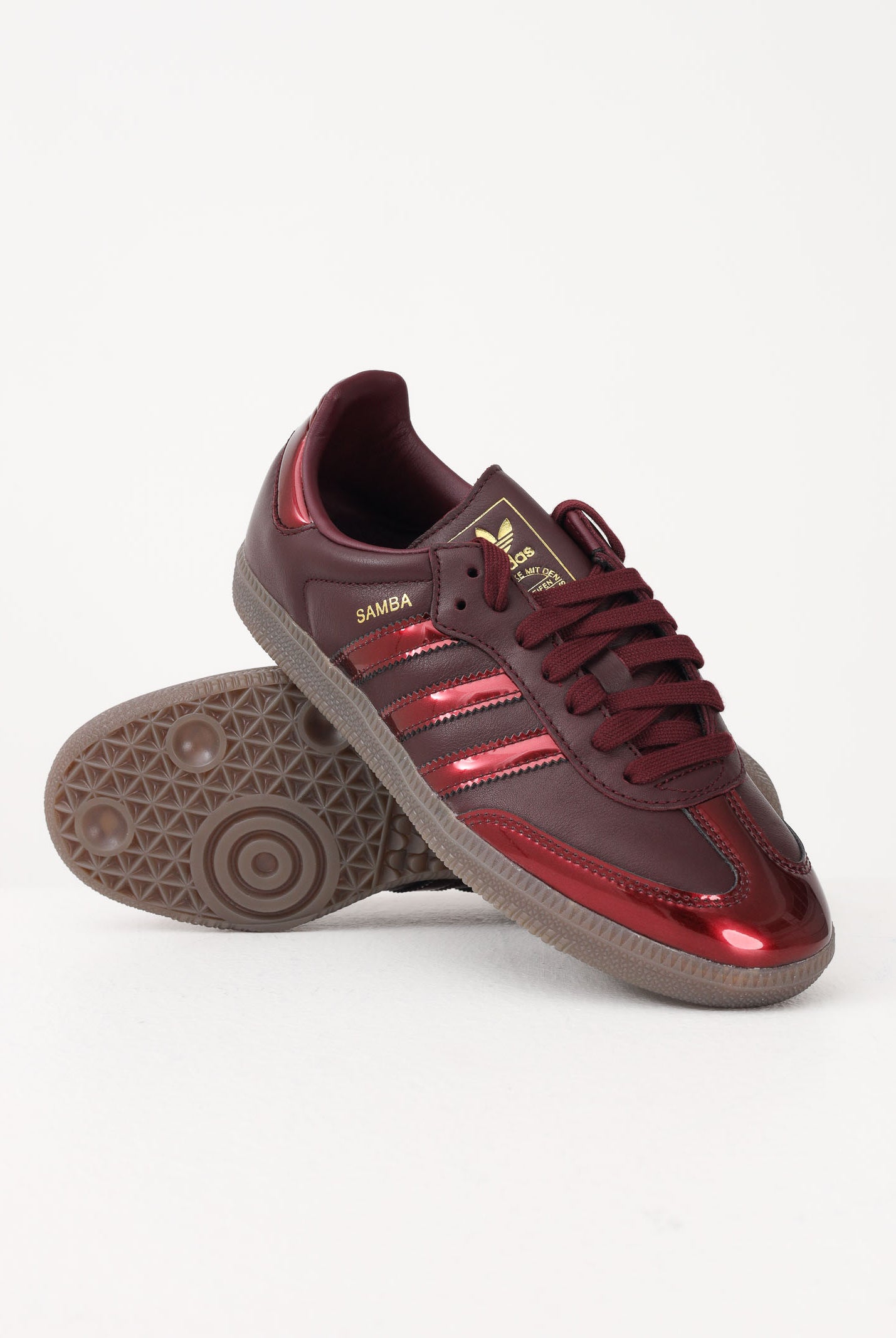 ADIDAS ORIGINALS Sneakers SAMBA OG bordeaux da donna KI4192 . ADIDAS ORIGINALS