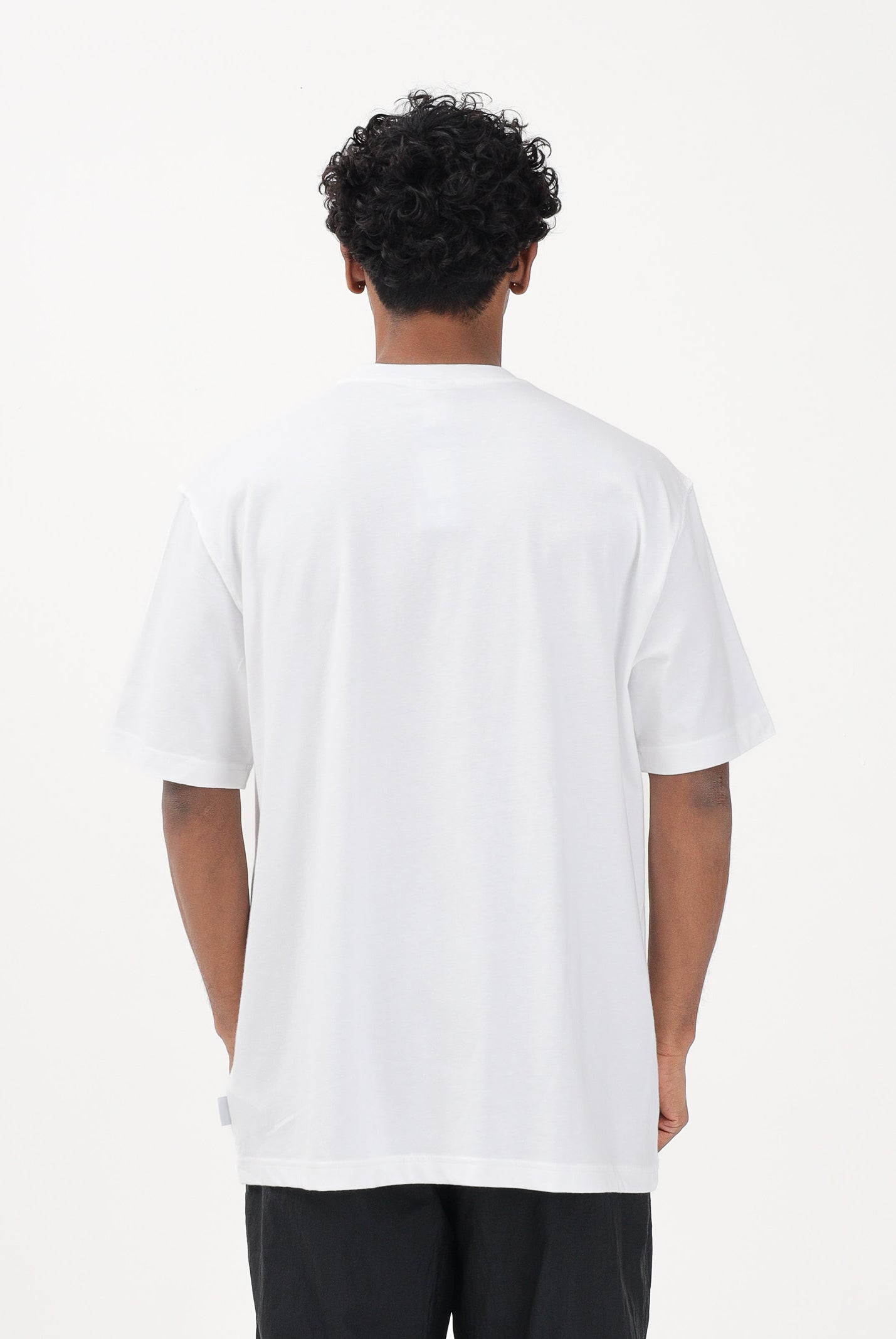 ADIDAS ORIGINALS T-shirt a manica corta Trefoil Series Character bianca da uomo KS7616 . ADIDAS ORIGINALS