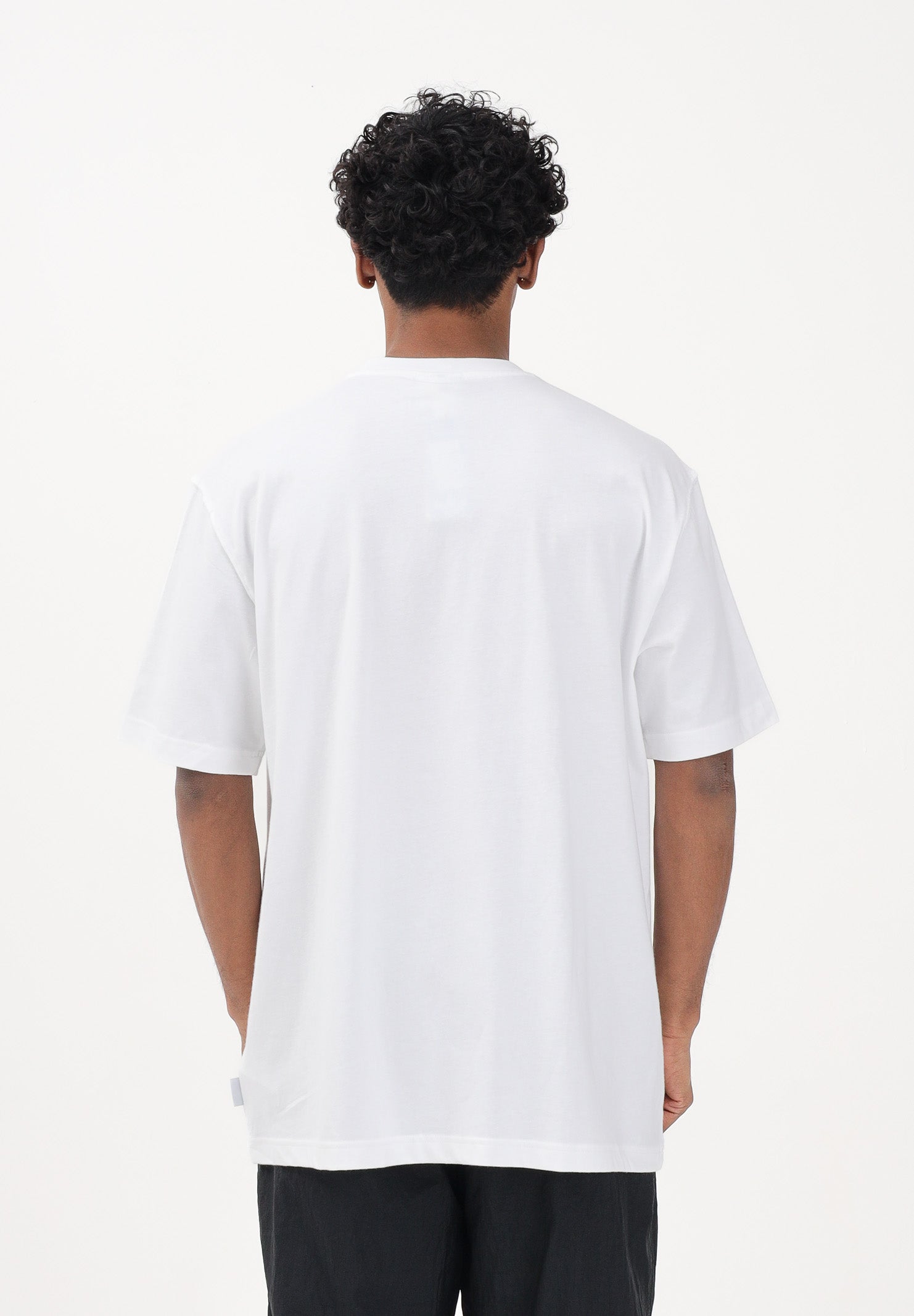 ADIDAS ORIGINALS T-shirt a manica corta Trefoil Series Character bianca da uomo KS7616 . ADIDAS ORIGINALS
