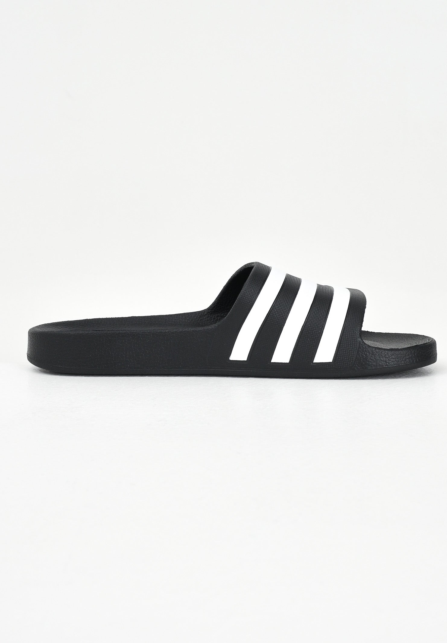 ADIDAS ORIGINALS Ciabatte Adilette Aqua nere da uomo F35543 . ADIDAS PERFORMANCE