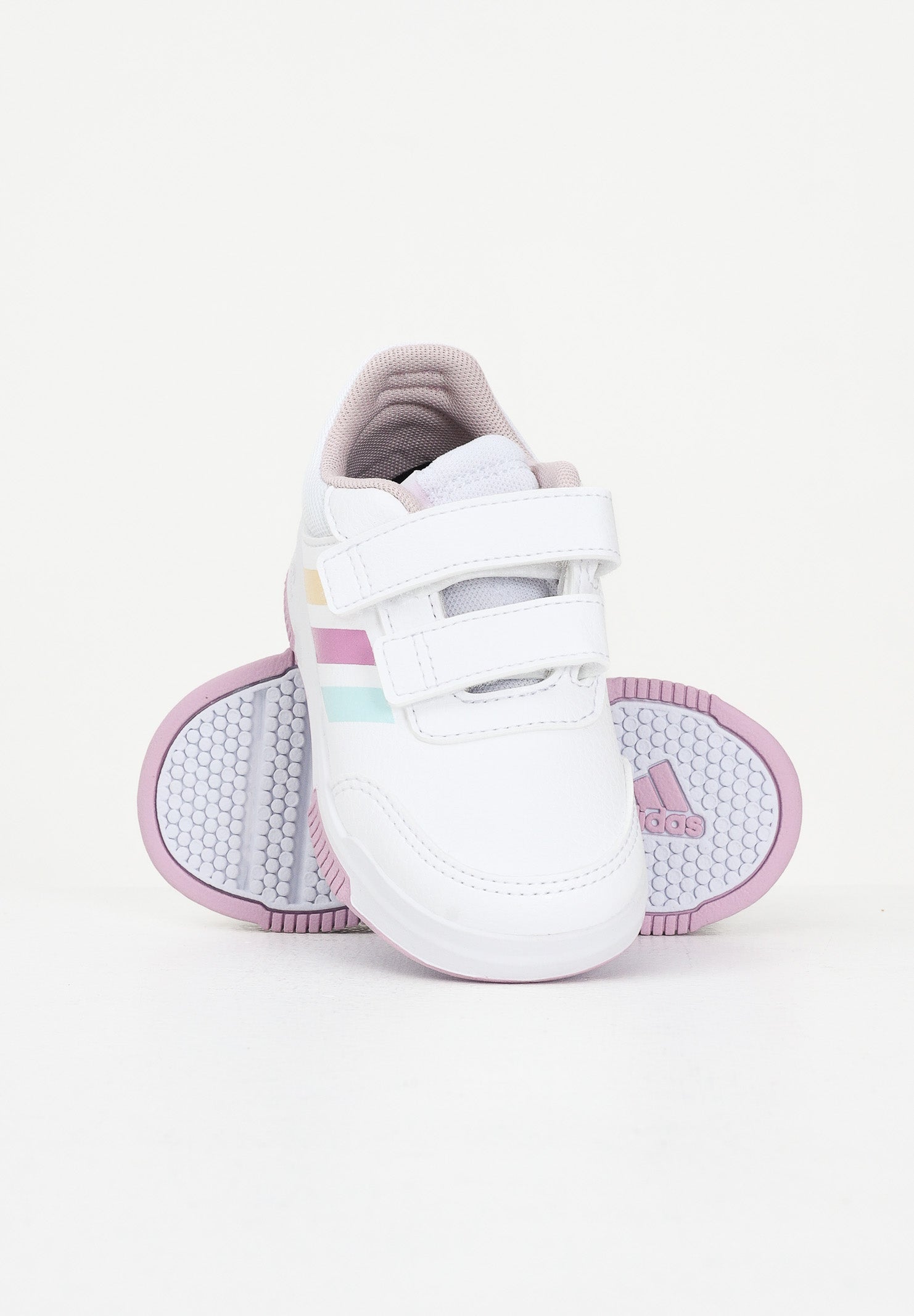 ADIDAS ORIGINALS Sneakers Tensaur Hook and Loop bianche da neonato GW6467 . ADIDAS PERFORMANCE