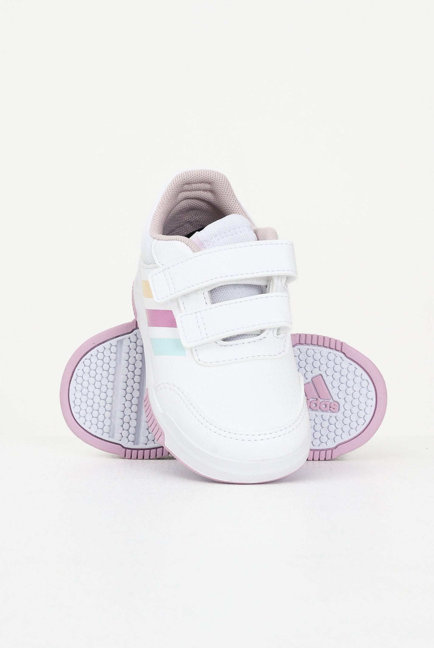ADIDAS ORIGINALS Sneakers Tensaur Hook and Loop bianche da neonato GW6467 . ADIDAS PERFORMANCE